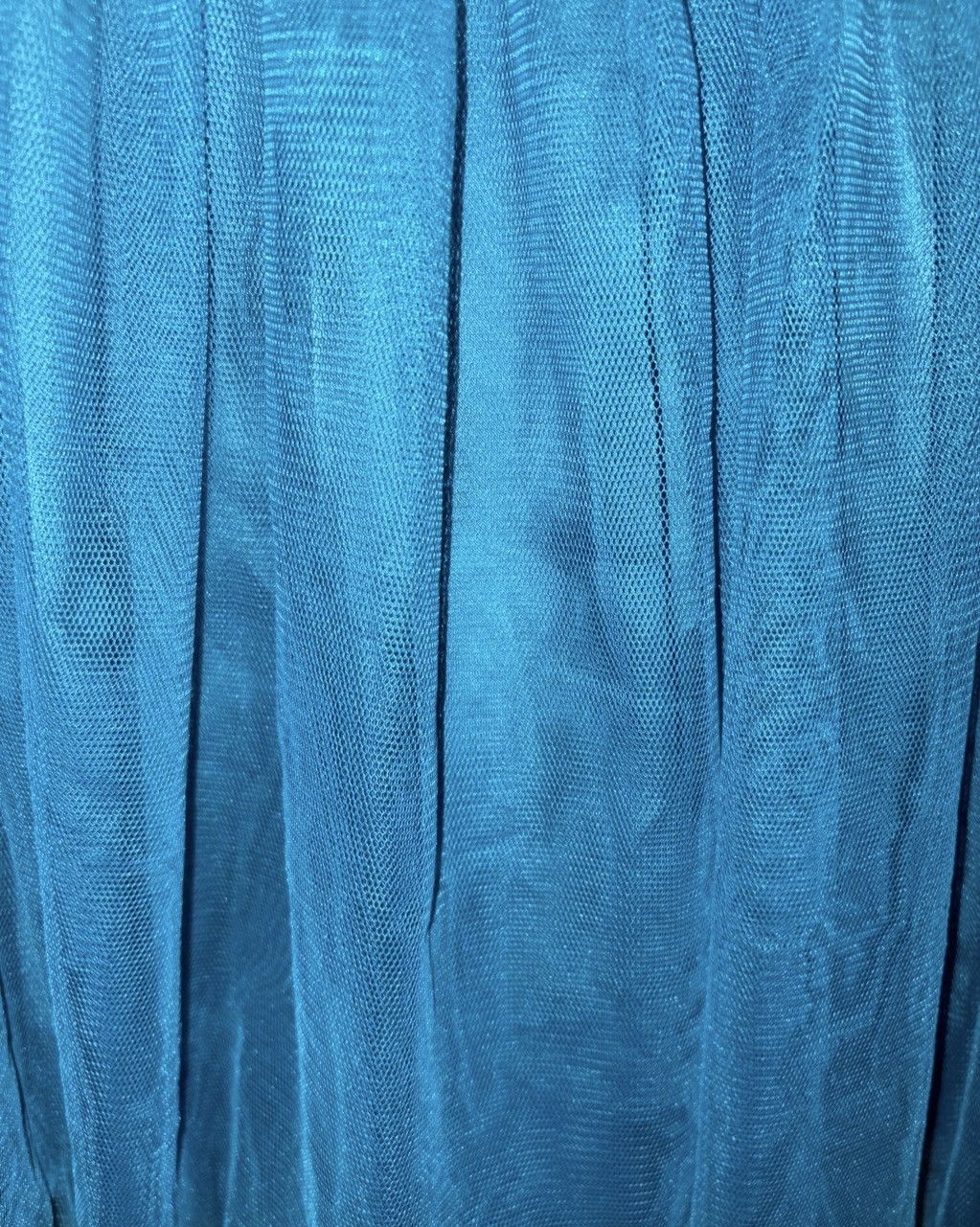 Vintage Vintage Cerulean Blue Corset & Tulle Dress Size M / US 6-8 / IT 42-44 - 16 Thumbnail