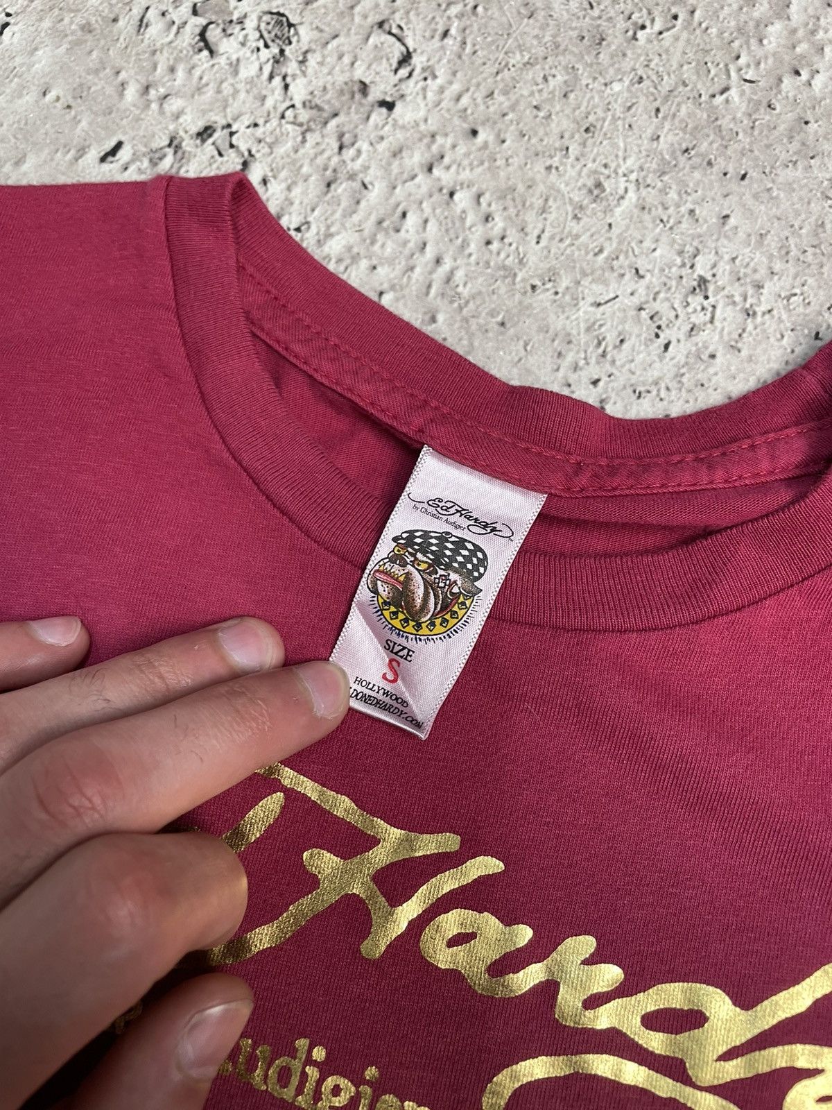 Christian Audigier × Ed Hardy Vintage Ed Hardy tee Y2K style Skull t-shirt Woman’s Size S / US 4 / IT 40 - 8 Thumbnail