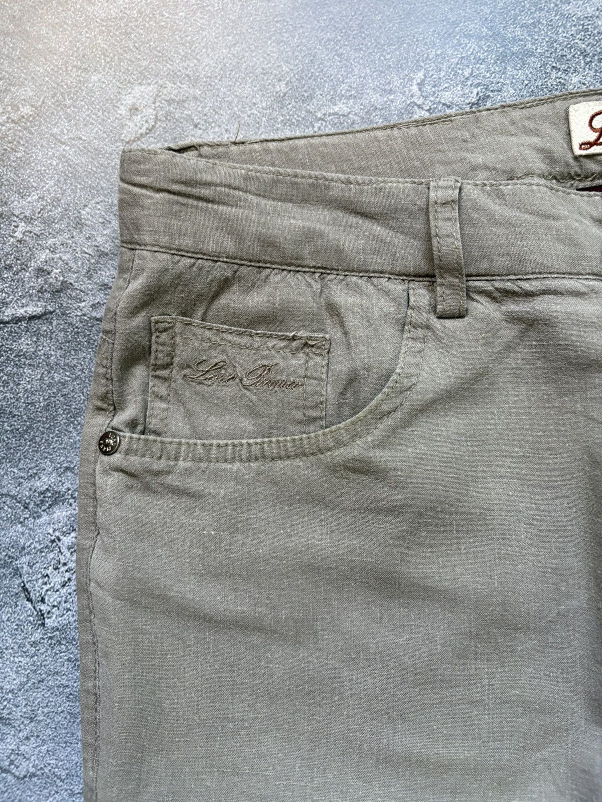 Loro Piana Vintage Loro Piana Luxury Old Money Beige Pants Size 31 Size US 31 - 4 Thumbnail
