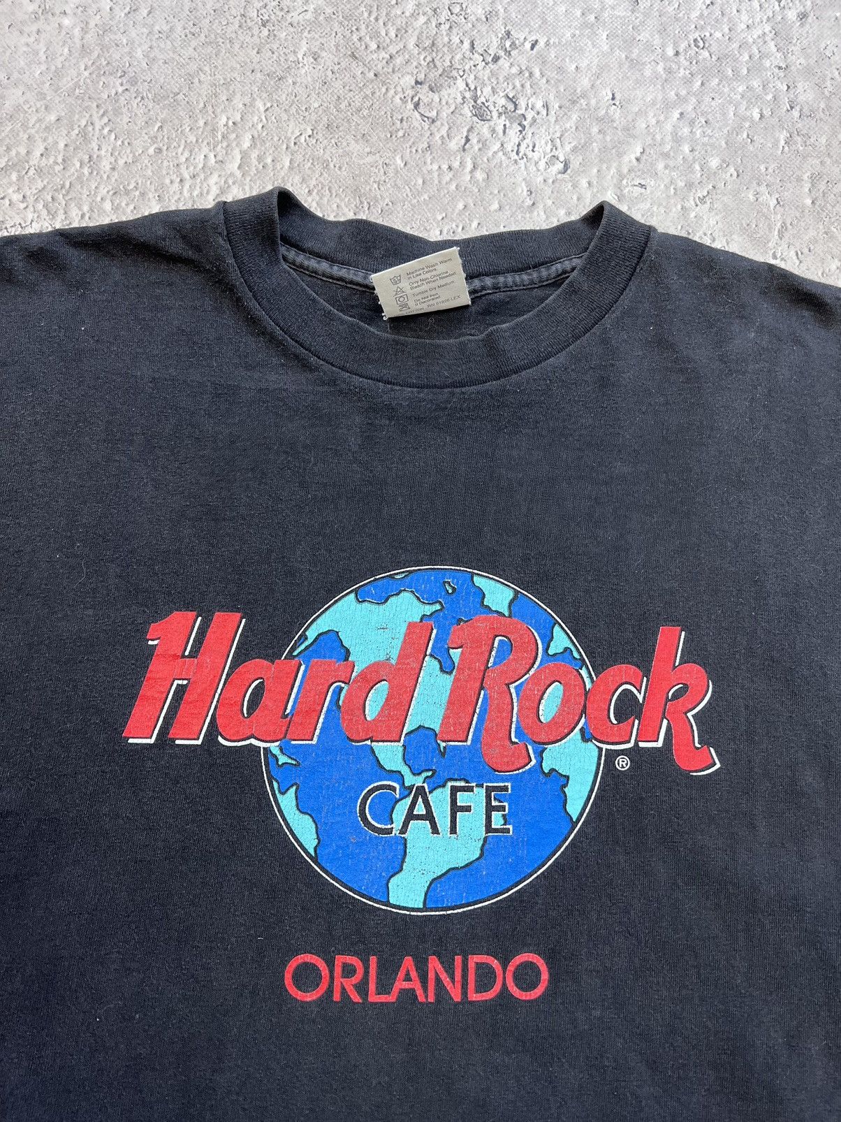 Hard Rock Cafe × Vintage Hard Rock Cafe Orlando vintage Tshirt 90s SINGLE STITCH Size US L / EU 52-54 / 3 - 5 Thumbnail