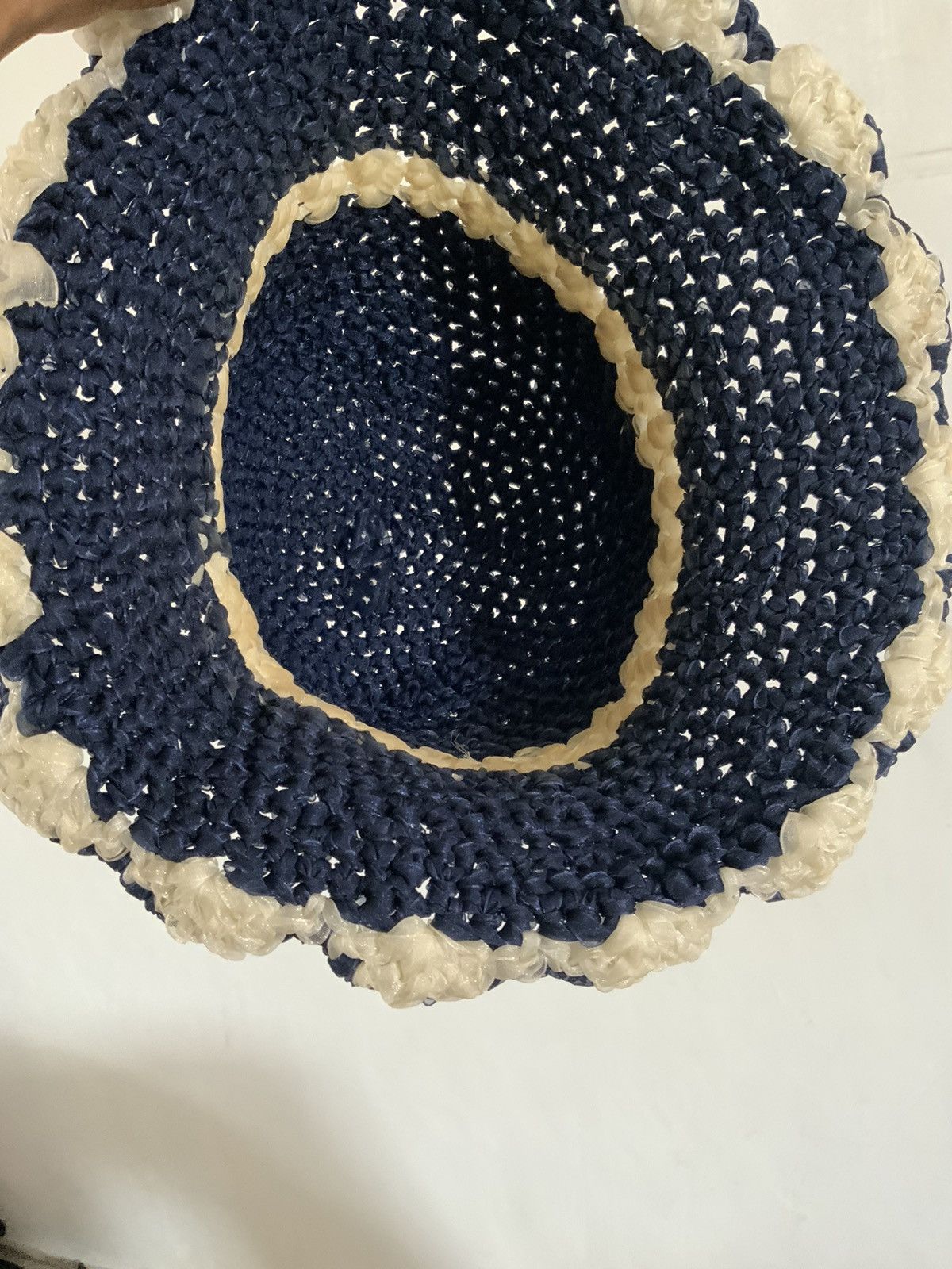 Japanese Brand Indigo White Outdoor Bucket Hat Size ONE SIZE - 10 Thumbnail
