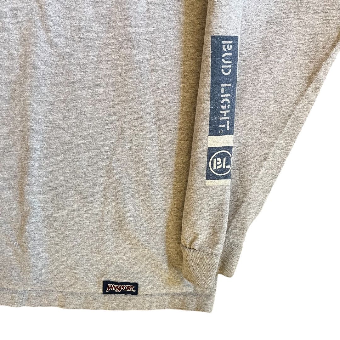 Budweiser × Jansport × Vintage VINTAGE JanSport Bud Light Long Sleeve T-Shirt Size US XL / EU 56 / 4 - 7 Thumbnail