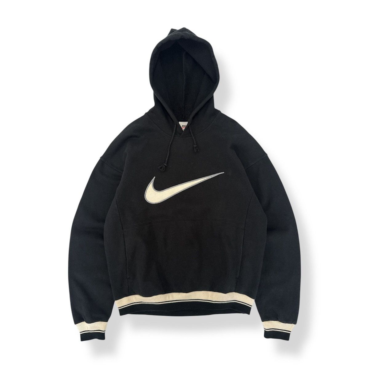 Nike 🔥90's Vintage Nike Swoosh Big Logo Hoodies Size US M / EU 48-50 / 2 - 1 Thumbnail