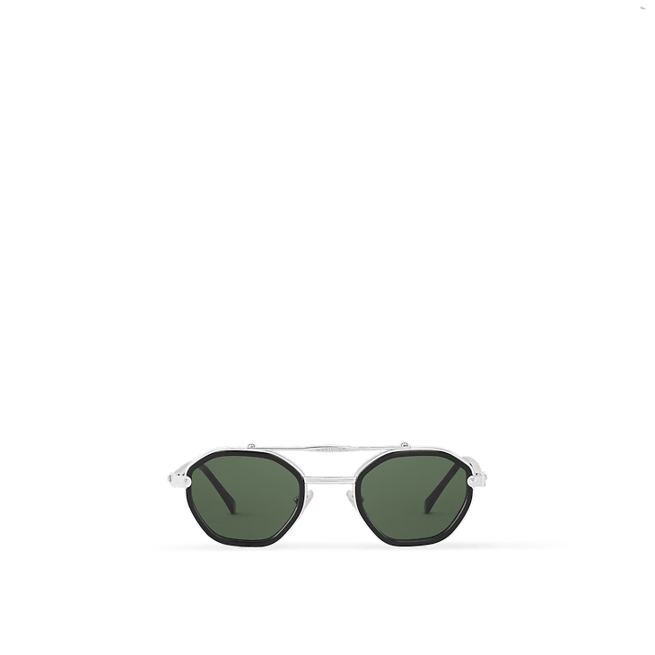 Louis Vuitton LV Signature Duo Round Sunglasses Size ONE SIZE - 5 Thumbnail
