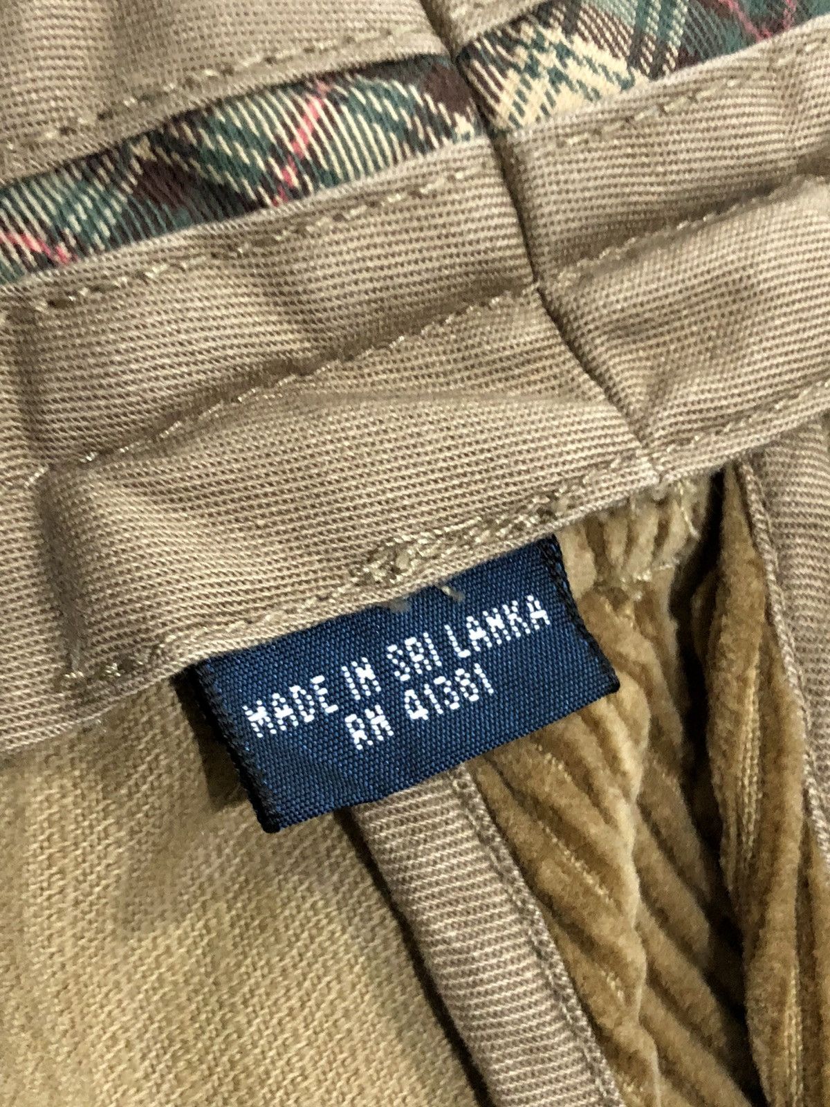 Polo Ralph Lauren Polo Ralph Lauren Pants Mens 36x32 Brown Corduroy Straight Size US 36 / EU 52 - 7 Thumbnail