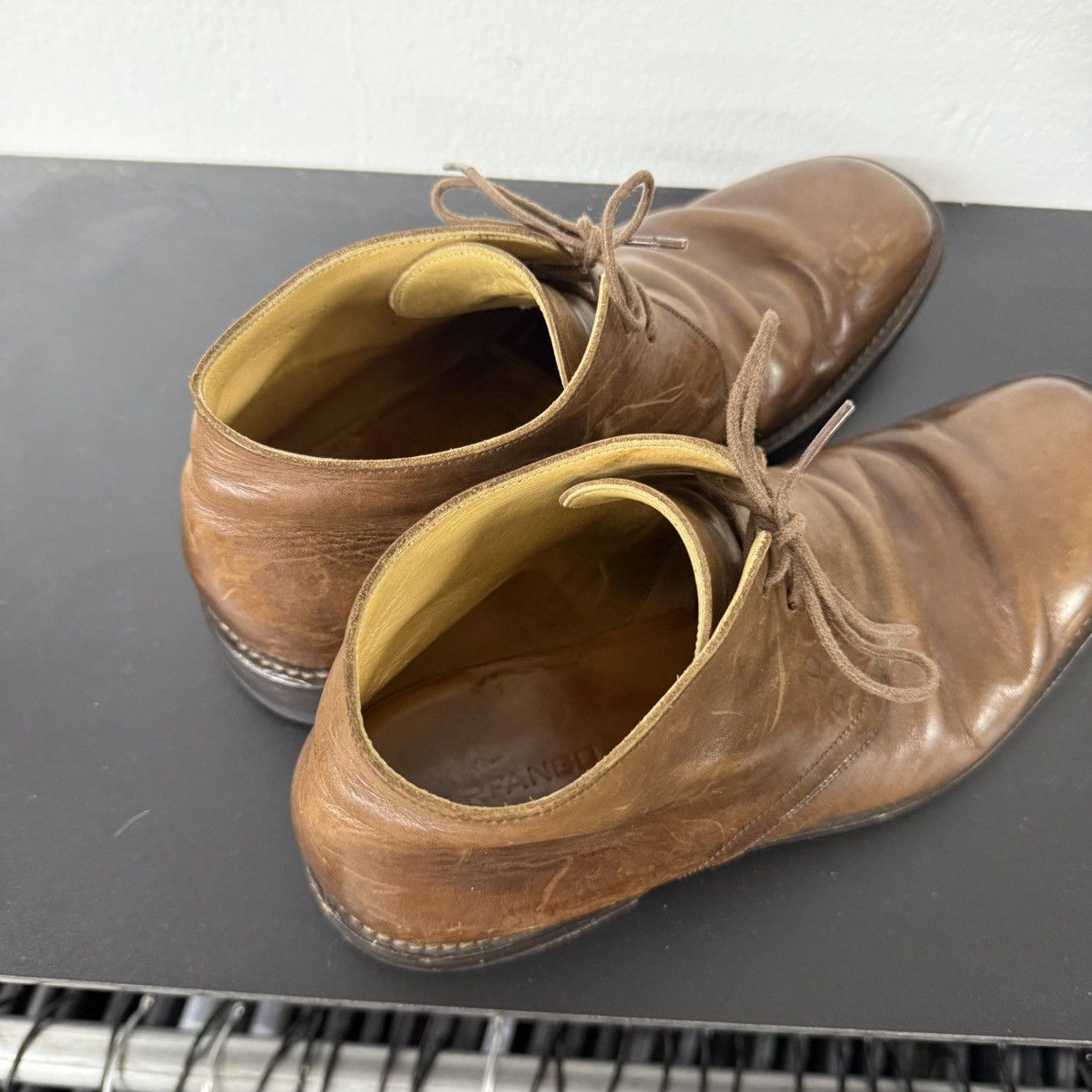 Leather Helmut Lang Style Genuine Leather Chukka Boots Size US 6.5 / EU 39-40 - 6 Thumbnail