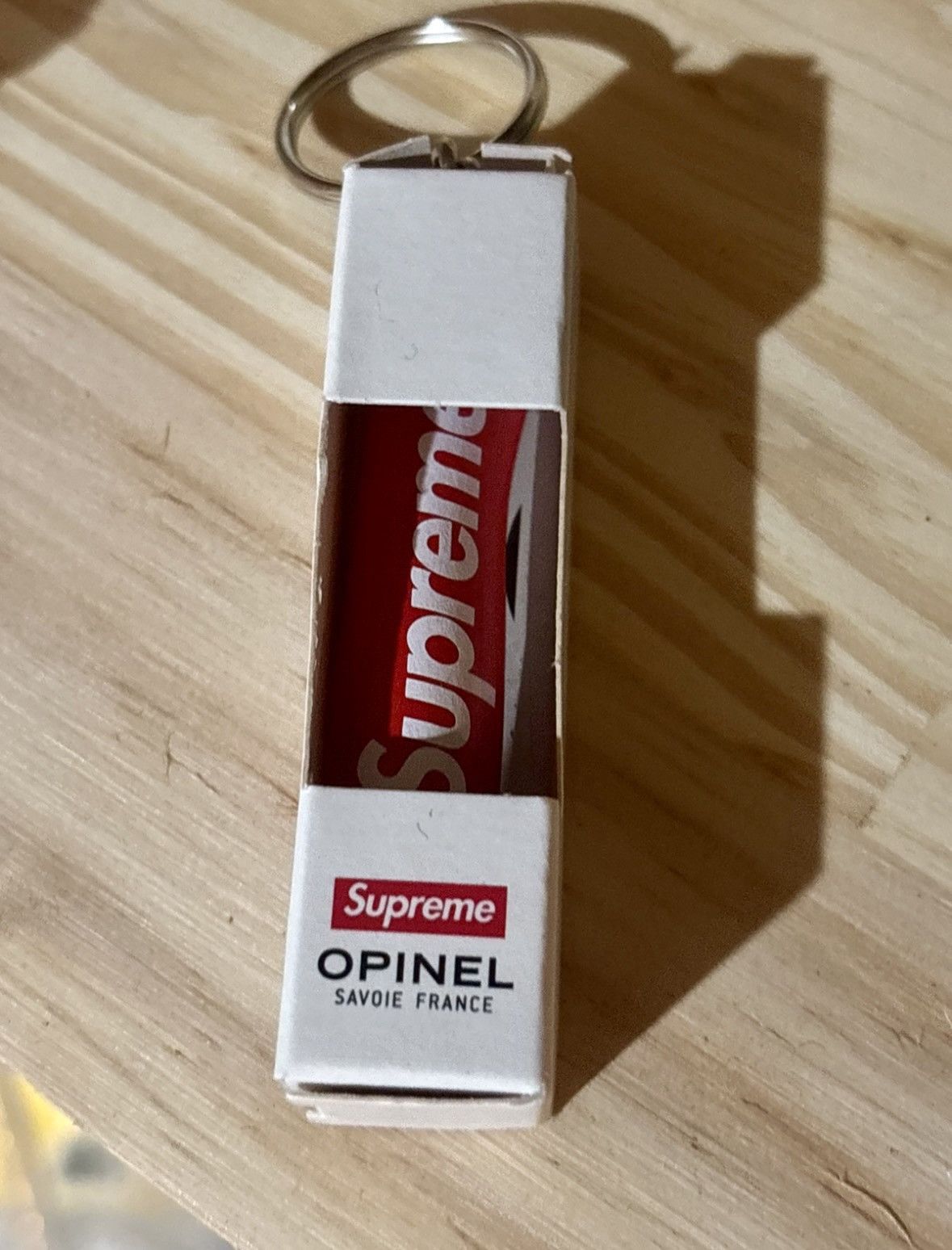 Supreme Supreme®/ Opinel™ Knife Keychain in Red Size ONE SIZE - 1 Thumbnail