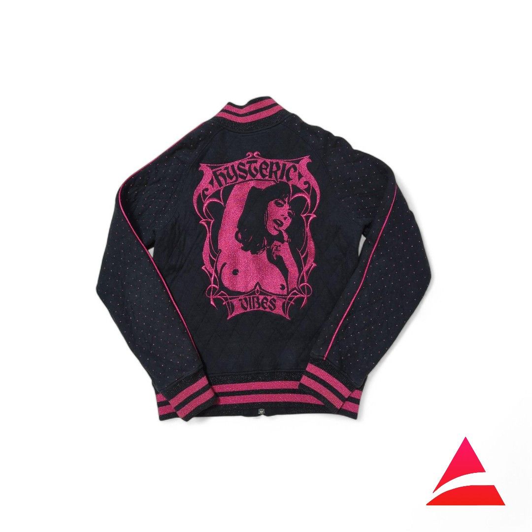 Hysteric Glamour Hysteric Glamour - Vintage Blouson Black Jacket His Girl Size ONE SIZE - 1 Thumbnail