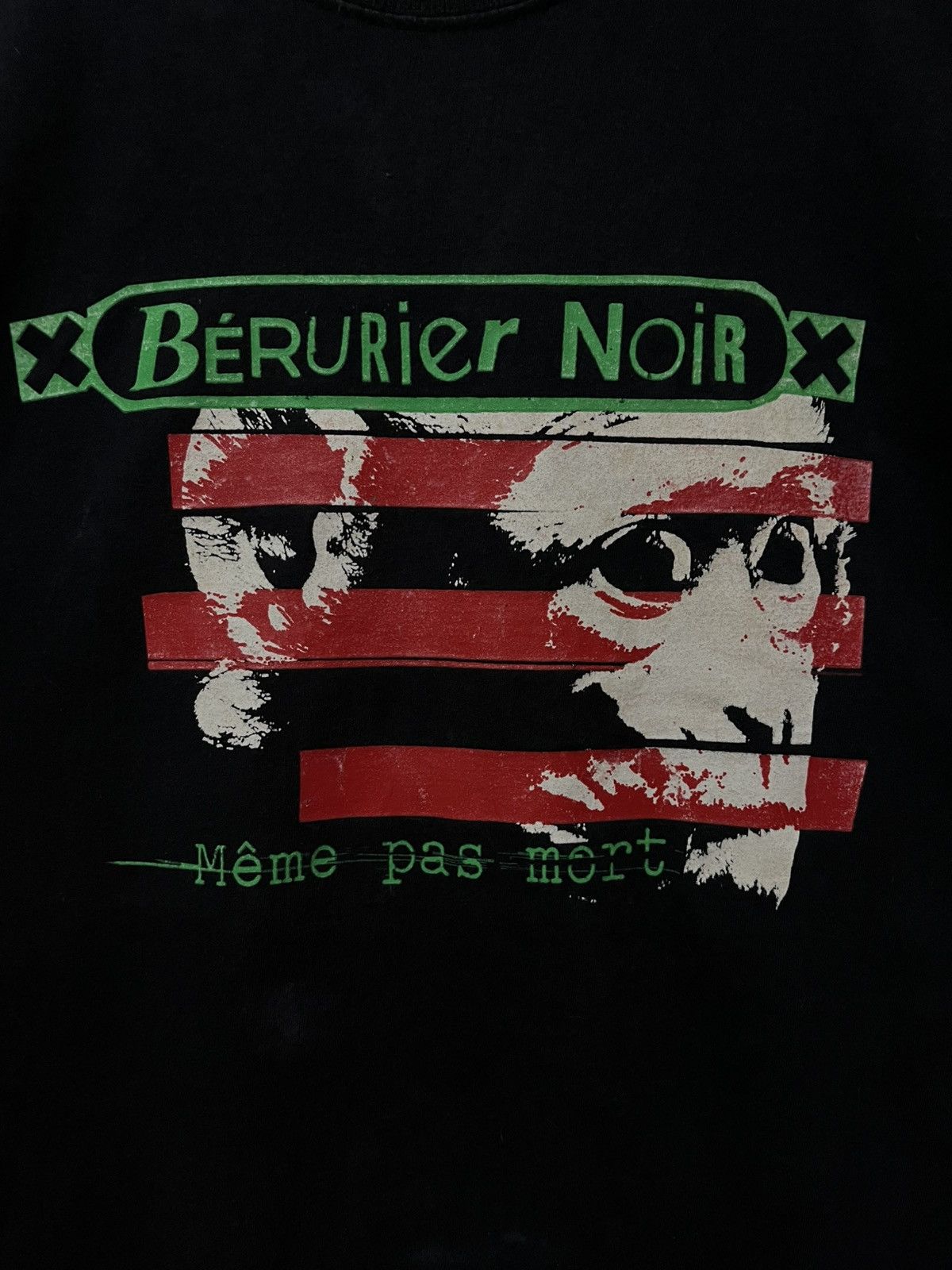 Band Tees Vintage Bérurier Noir “Même Pas Mort” T-Shirt Sz. XL Size US XL / EU 56 / 4 - 3 Thumbnail