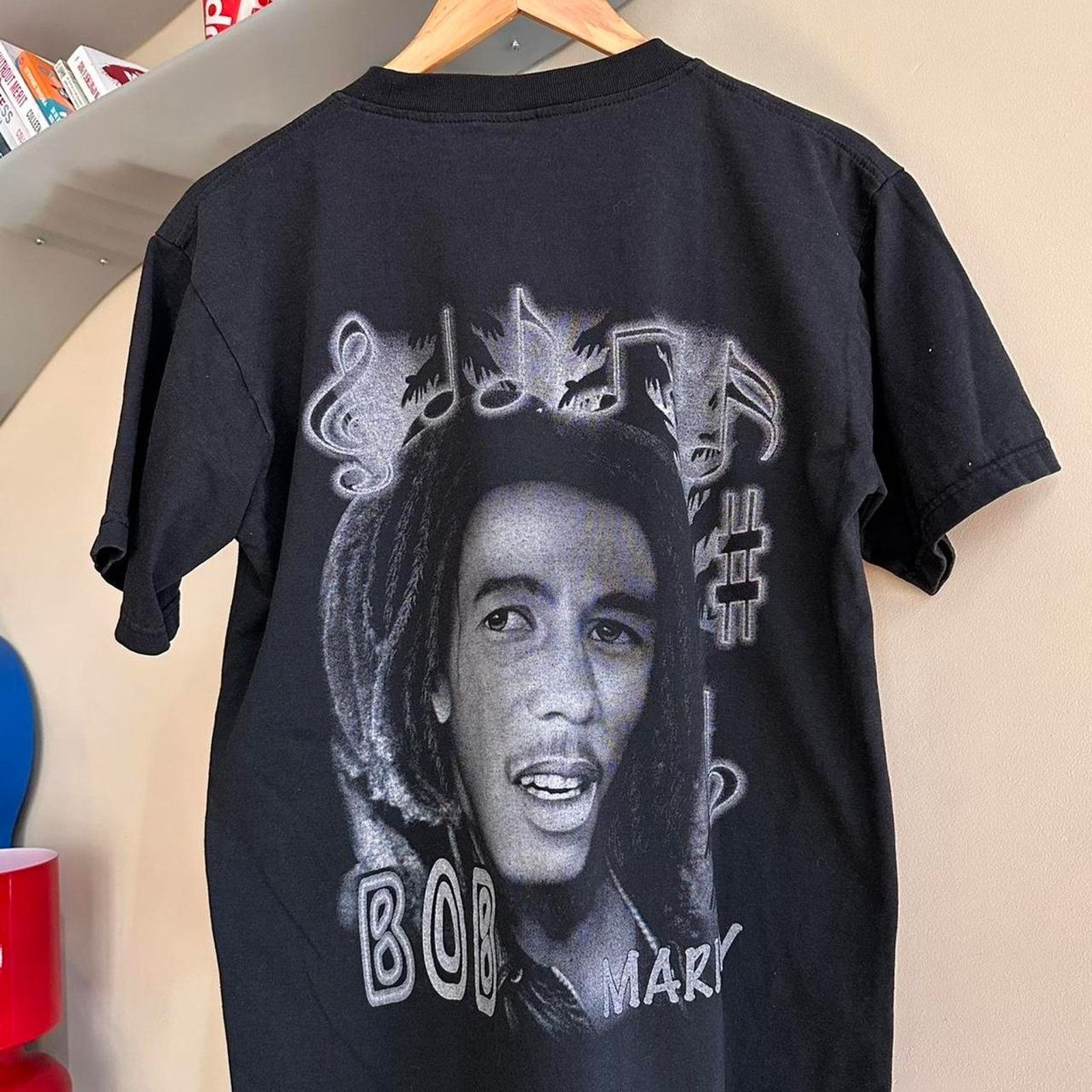 Bob Marley × Rap Tees × Vintage Vintage Bob Marley Rap Tee Size US M / EU 48-50 / 2 - 6 Thumbnail