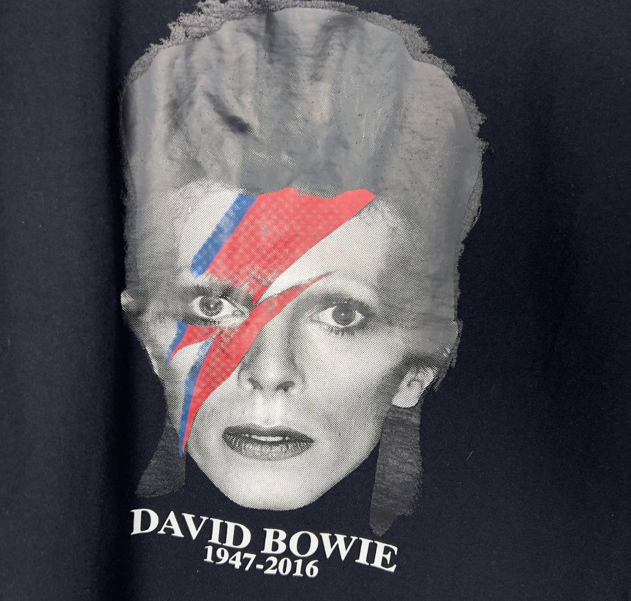Band Tees David Bowie Women's Tee Size XXL Cotton Short Sleeve ` Size XXL / US 16-18 / IT 52-54 - 4 Thumbnail