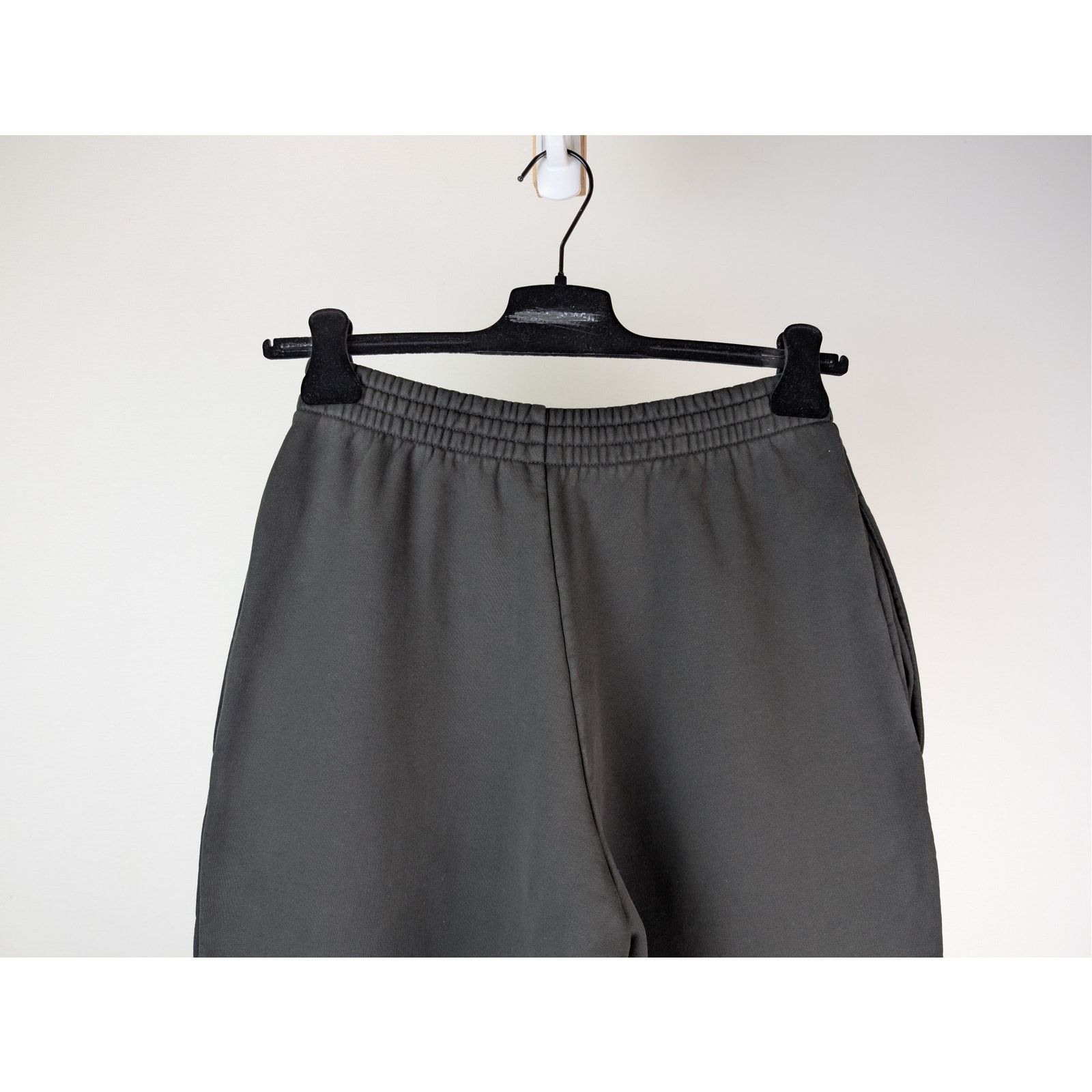 Balenciaga o1rshd1 Activewear Molleton Archetype Baggy Sweatpants Black Size US 30 / EU 46 - 13 Thumbnail