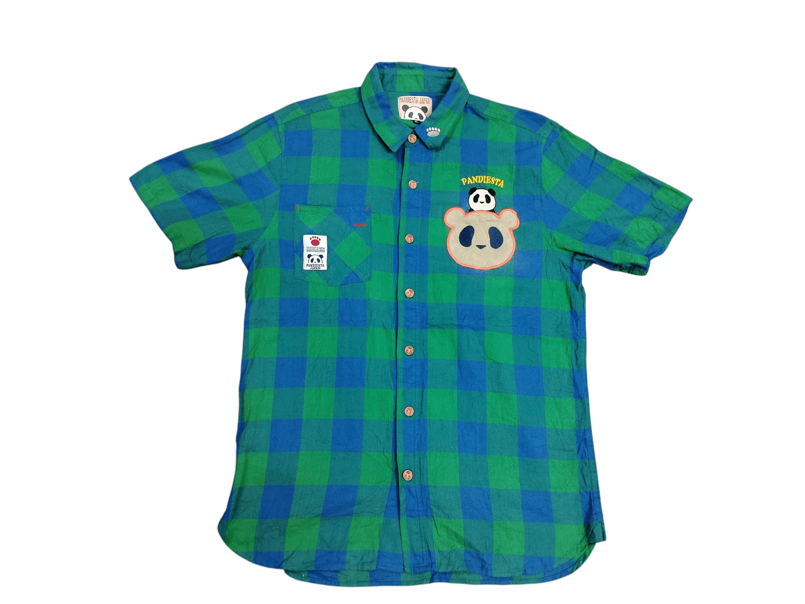 Japanese Brand Pandiesta Japan shirt Size US XL / EU 56 / 4 - 1 Thumbnail