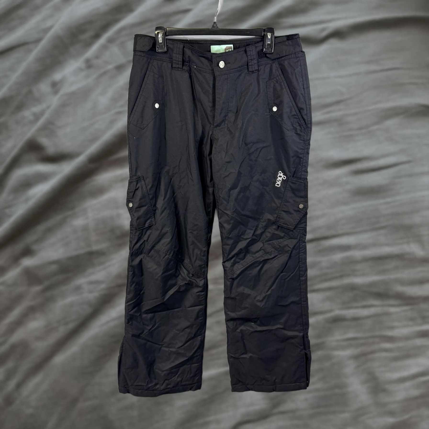 Orage Orage Pants Womens Large Black Snow Ski Snowboard Insulated Cargo Winter Size 36" / US 14 / IT 50 - 1 Thumbnail