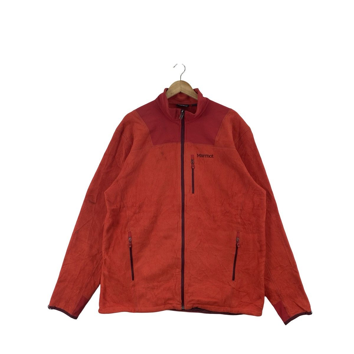 Marmot Vintage MARMOT TWO TONE Fleece Jacket Zip Up Outdoor Size US XXL / EU 58 / 5 - 1 Thumbnail