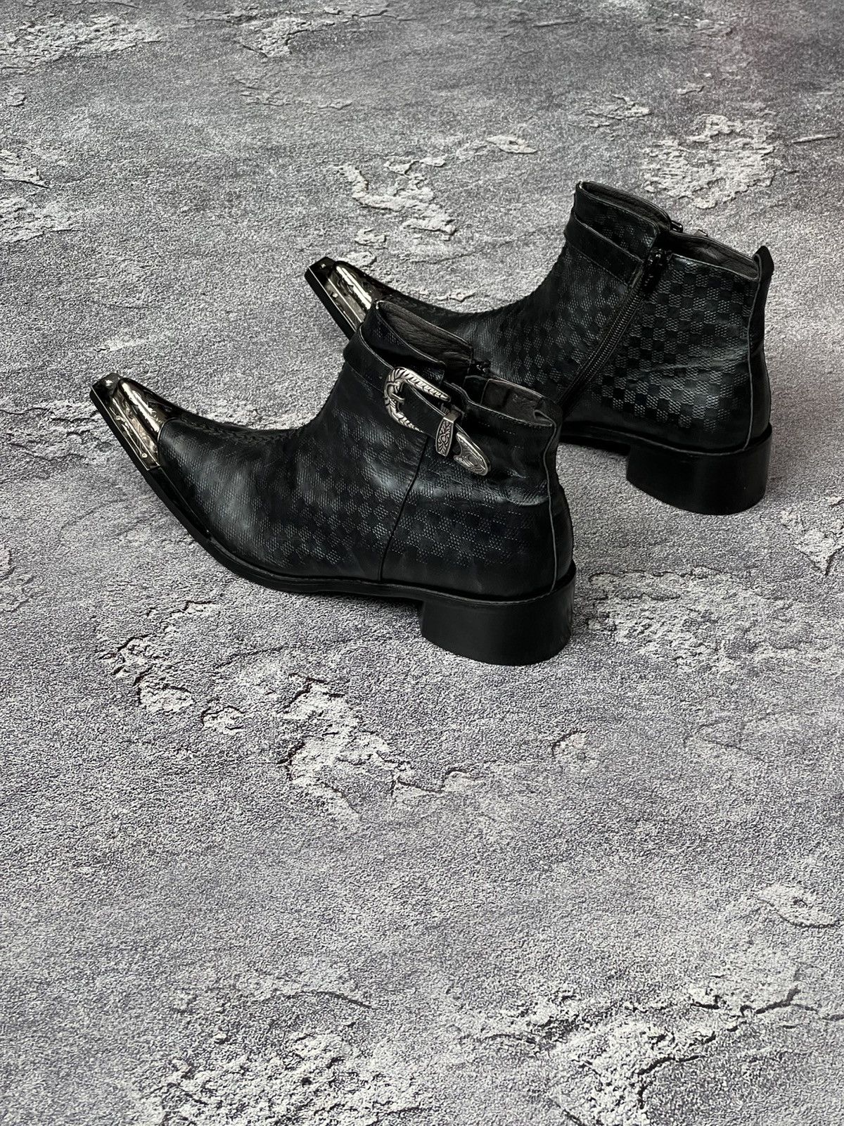 Cowboy Equipment × Handmade × Leather Handmade cowboy boots leather Size US 7 / EU 40 - 4 Thumbnail