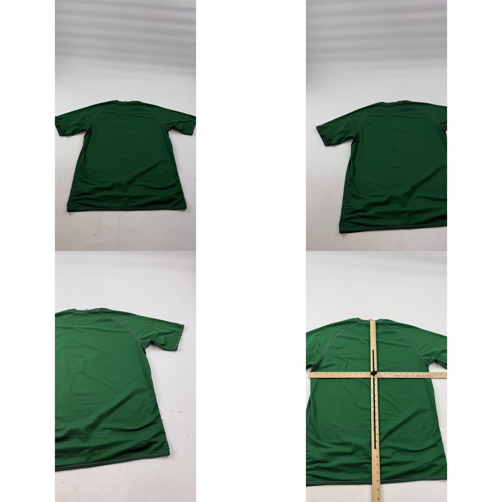 Nike Nike Shirt Mens Large Green Sphere Dry Short Sleeve Running Training Top Tee Size US L / EU 52-54 / 3 - 9 Thumbnail