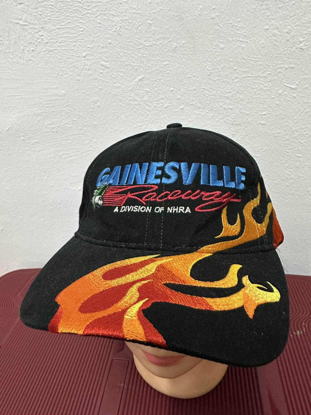 NASCAR Vintage Nascar Flame Racing Cap Size ONE SIZE - 2 Thumbnail
