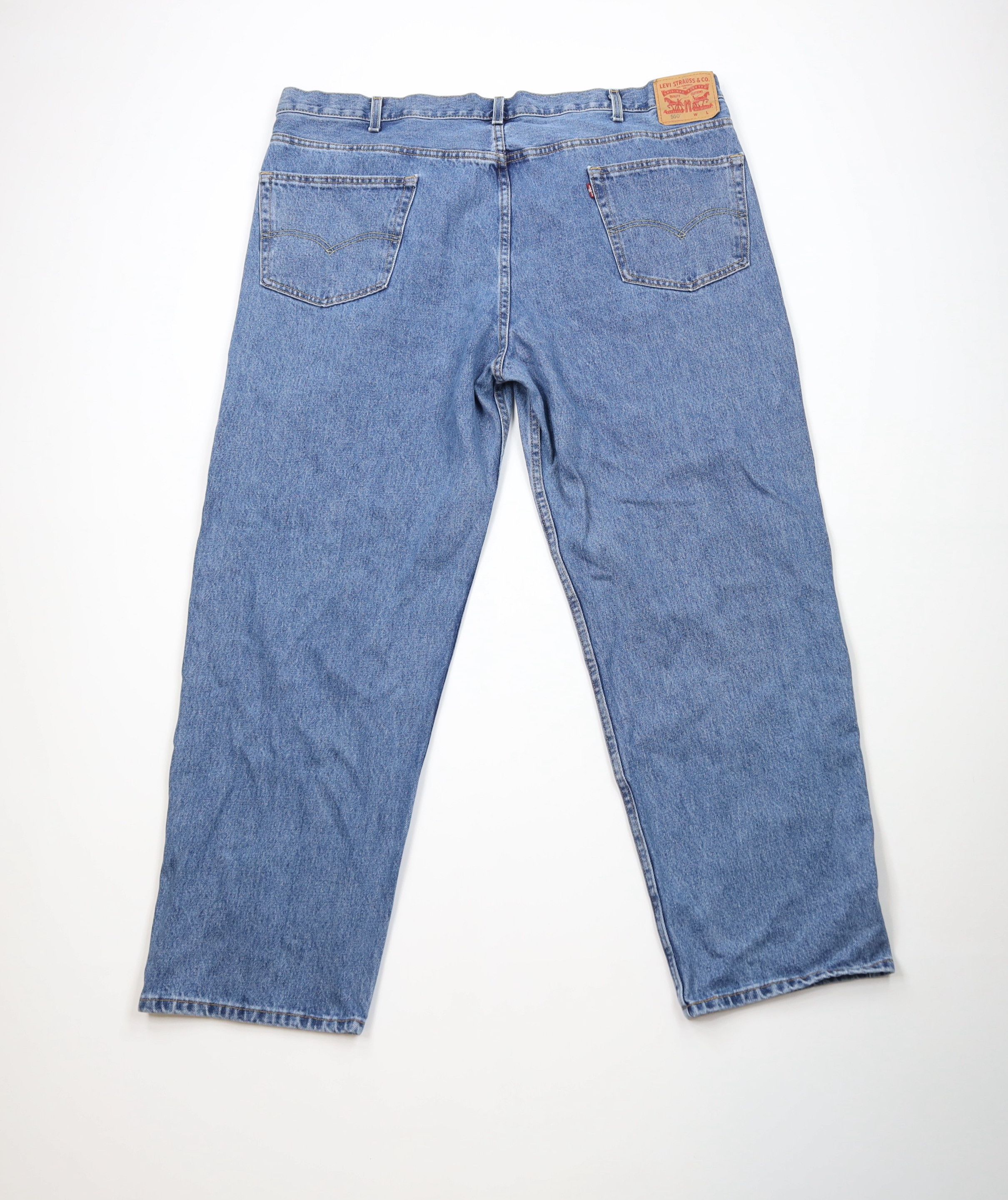 Levi's Vintage Y2K Levis 550 Relaxed Fit Denim Jeans Blue Cotton Size US 44 / EU 60 - 8 Thumbnail