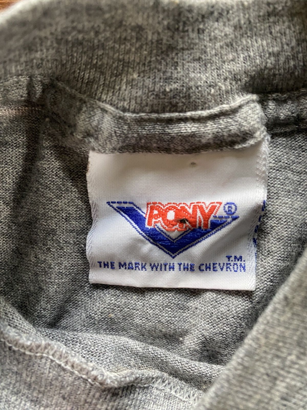 PONY Vintage 80’s Pony Grey Single Stitch Tee Size US XXS / EU 40 - 9 Thumbnail