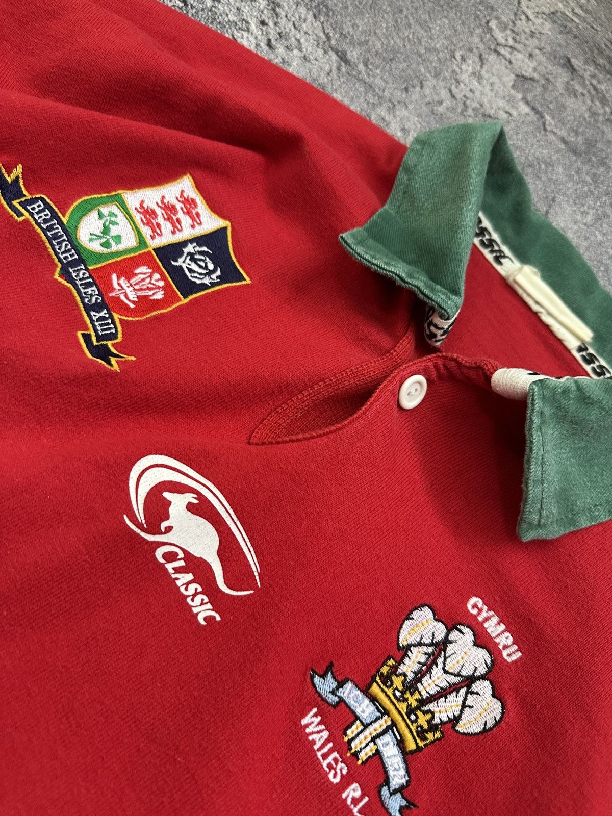 Vintage Vintage 2001 Wales Rugby League Long Sleeve Shirt Jersey Size US L / EU 52-54 / 3 - 4 Thumbnail