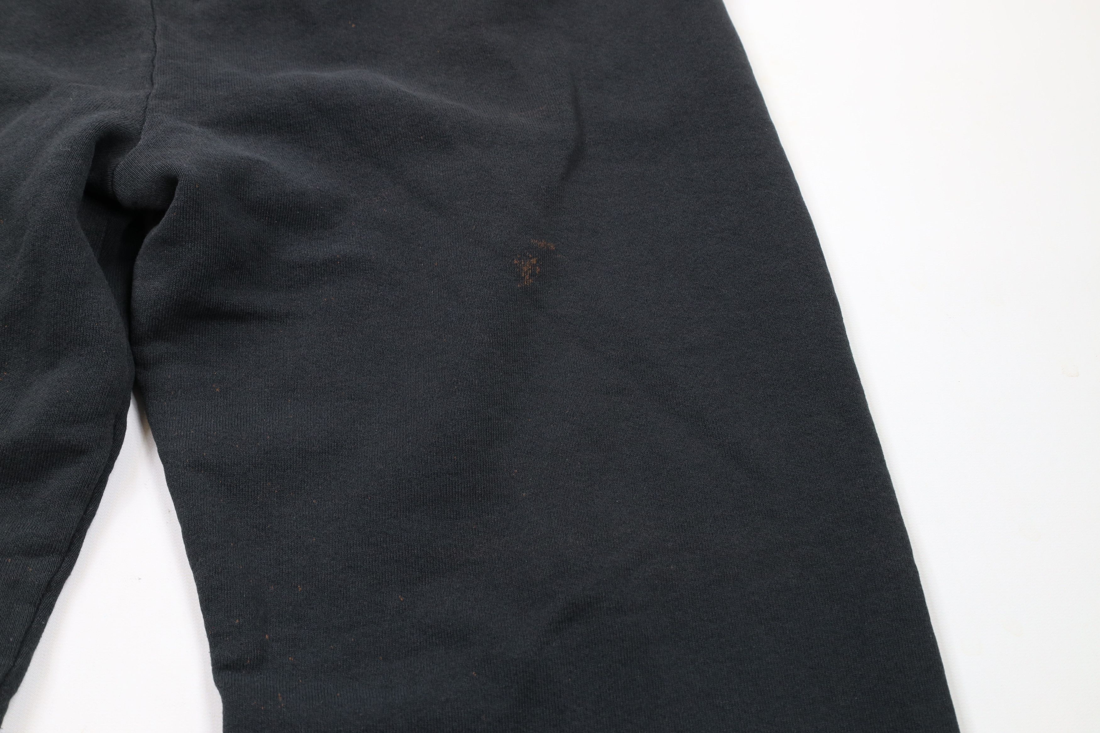 Vintage Vintage 90s Streetwear Blank Sweatpants Joggers Black USA Size US 38 / EU 54 - 6 Thumbnail