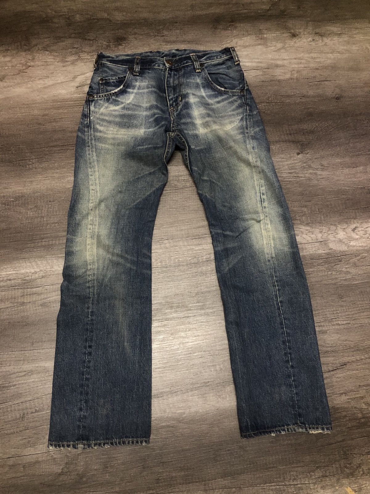 Japanese Brand VINTAGE RNA INC DENIM JEANS Size US 28 / EU 44 - 2 Thumbnail