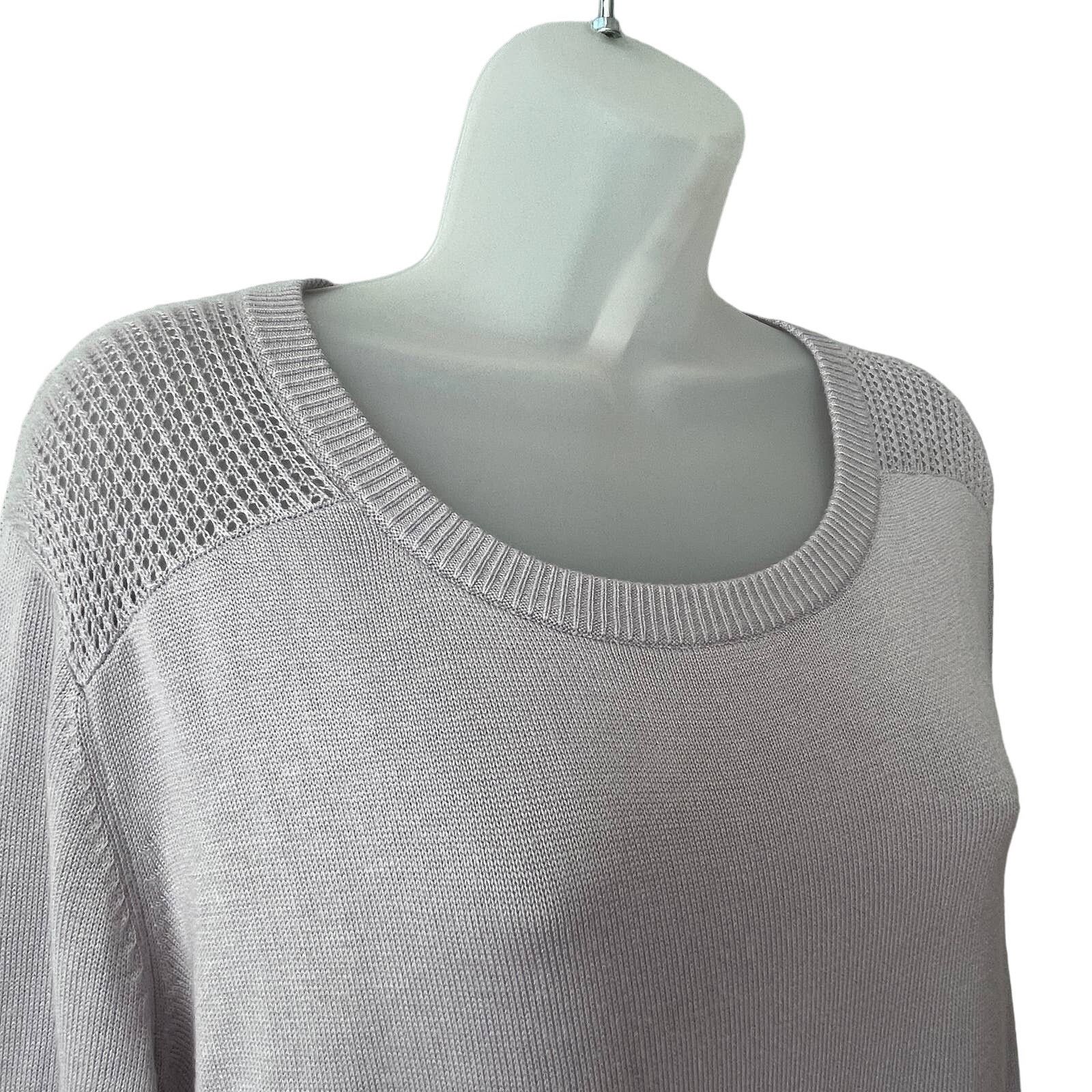 Lululemon Lululemon Back to Balance LS Sweater in Iris Size 10 NWOT Size L / US 10 / IT 46 - 3 Thumbnail
