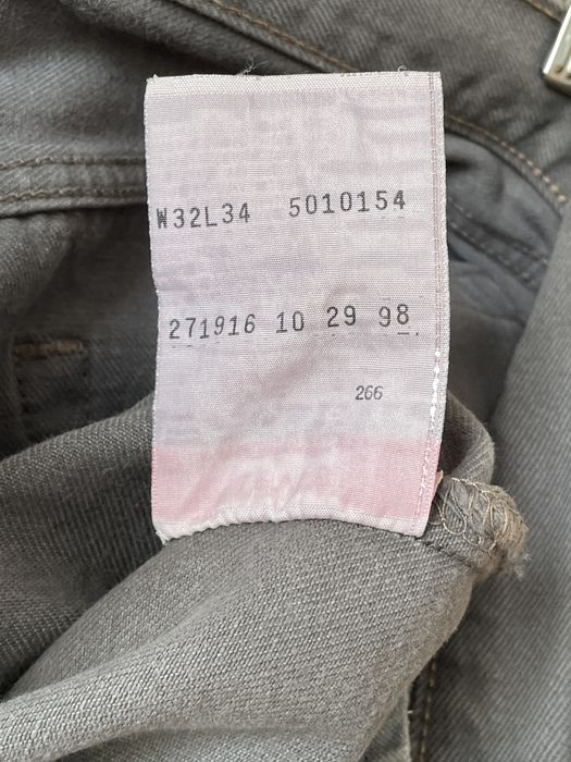 Vintage LEVIS 501 Jeans Vintage Grey Denim 90s A7279 | Grailed