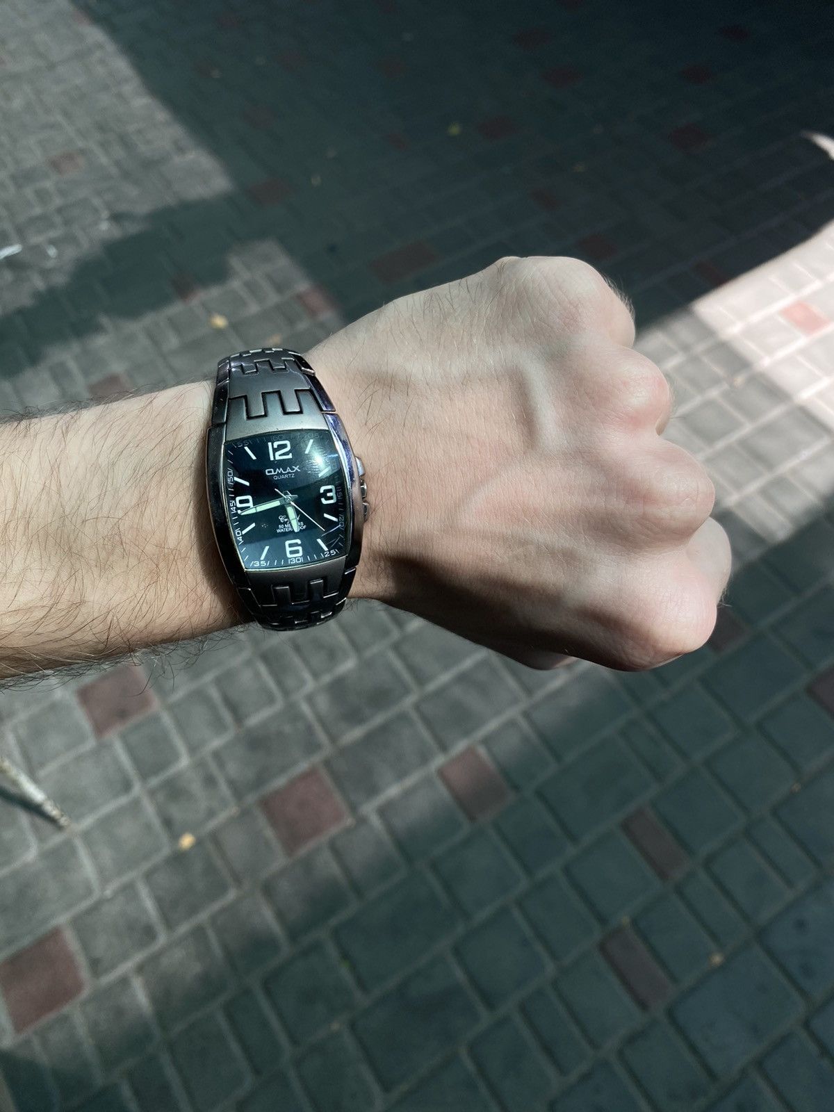 Japanese Brand Retro Men's OMAX Quartz Watch in Great Condition Size ONE SIZE - 1 Thumbnail