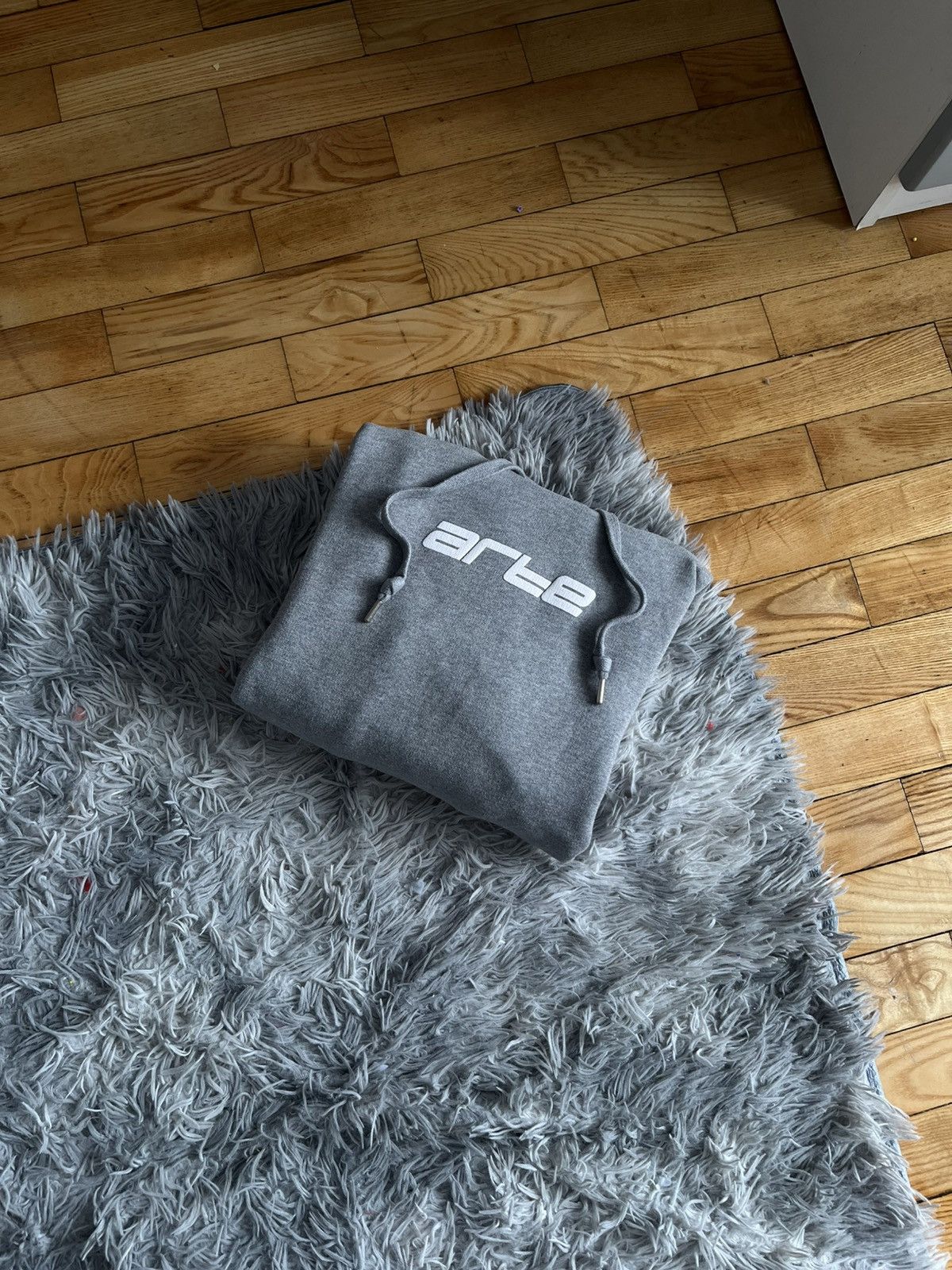 Arte Antwerp Arte Antwerp Heavyweight Logo Hoodie Grey Size M Size US M / EU 48-50 / 2 - 8 Thumbnail