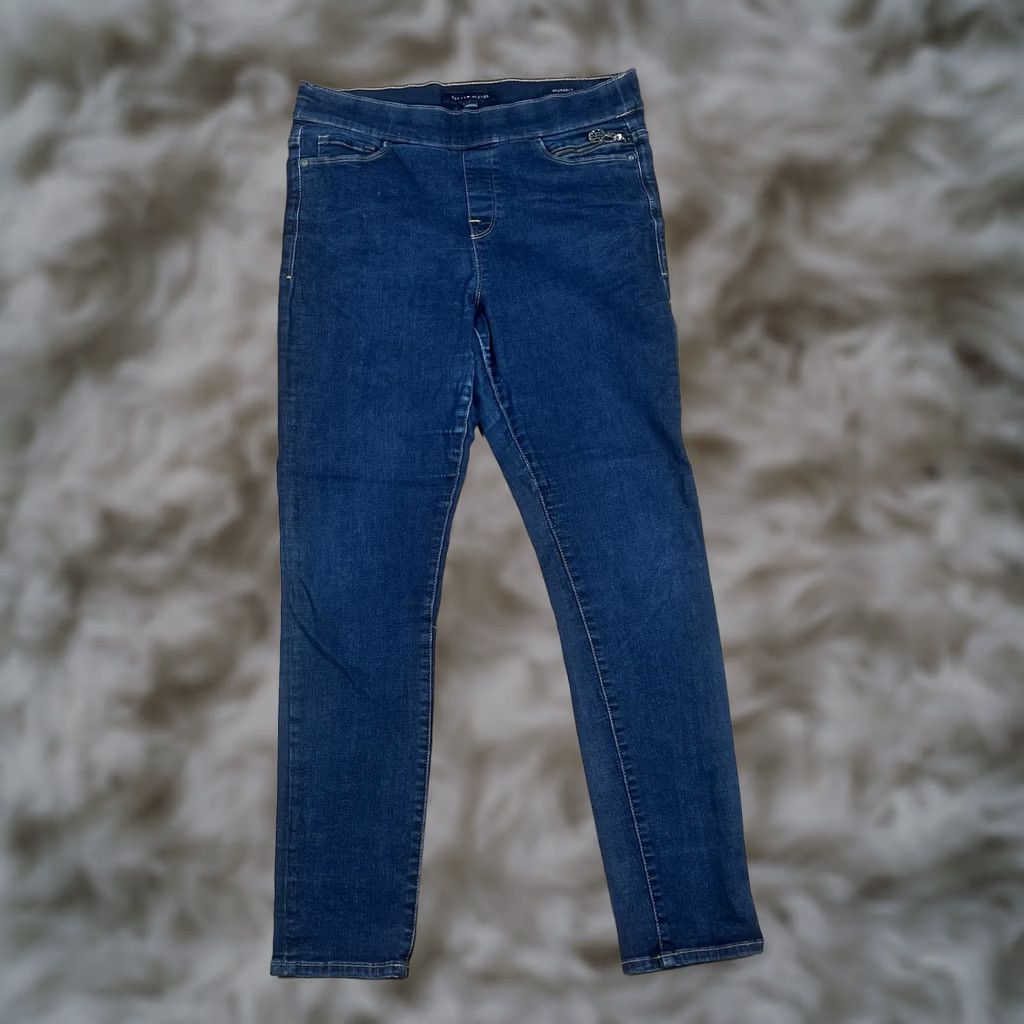 Tommy Hilfiger Tommy Hilfiger Jeans Womens Size 10 Gramercy Stretch High Rise Skinny Blue Denim Size 32" / US 10 / IT 46 - 1 Thumbnail