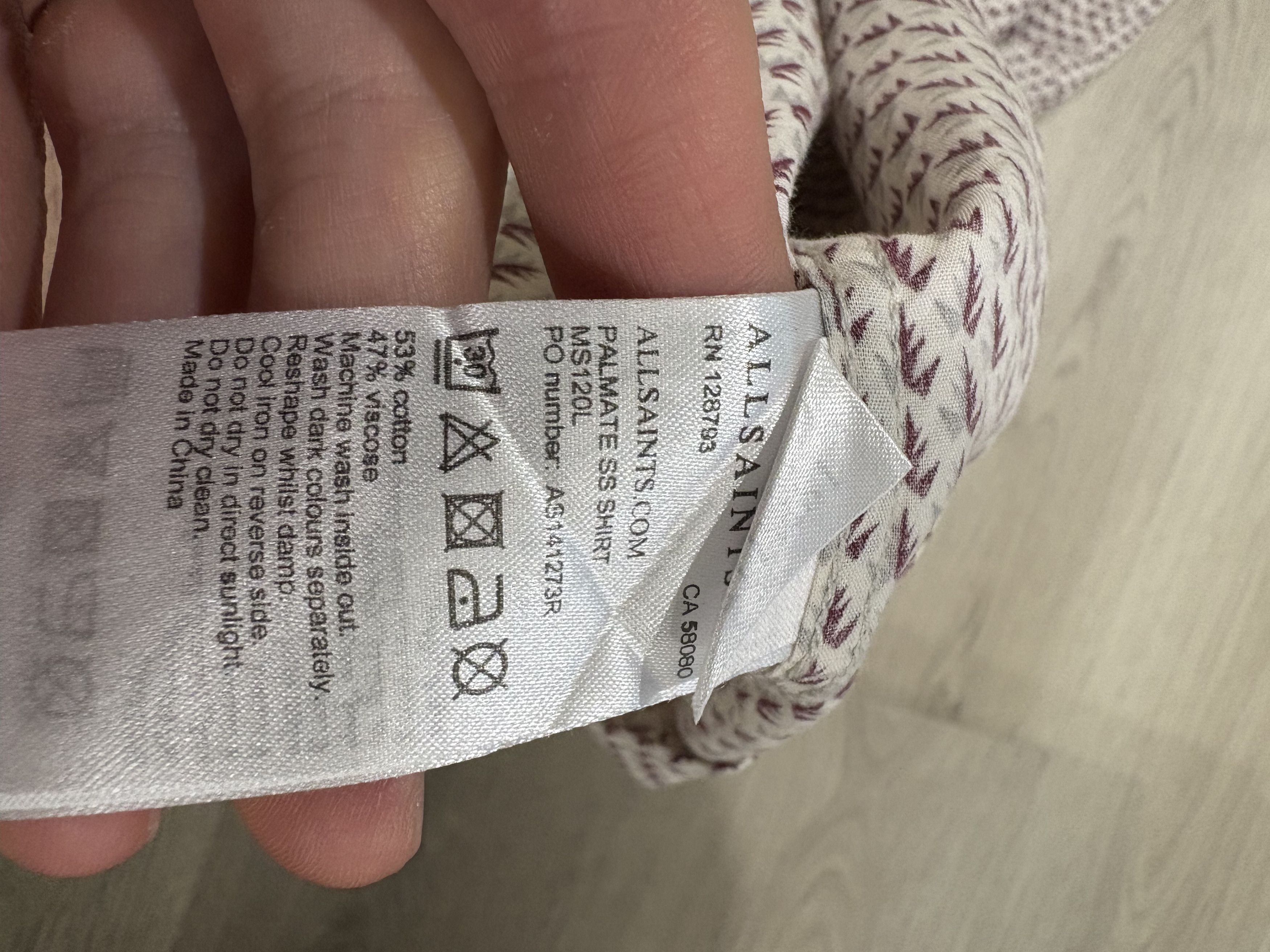 Allsaints SS Shirt Size US XL / EU 56 / 4 - 5 Thumbnail