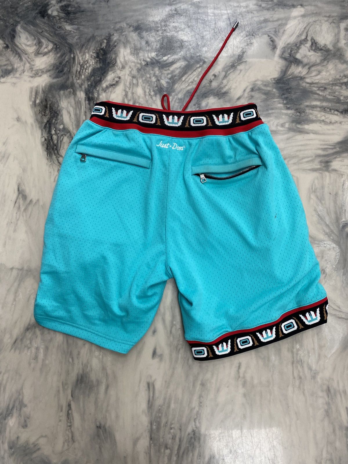 Just Don × Mitchell & Ness Just Don Vancouver grizzlies shorts small away authentic Size US 30 / EU 46 - 4 Thumbnail