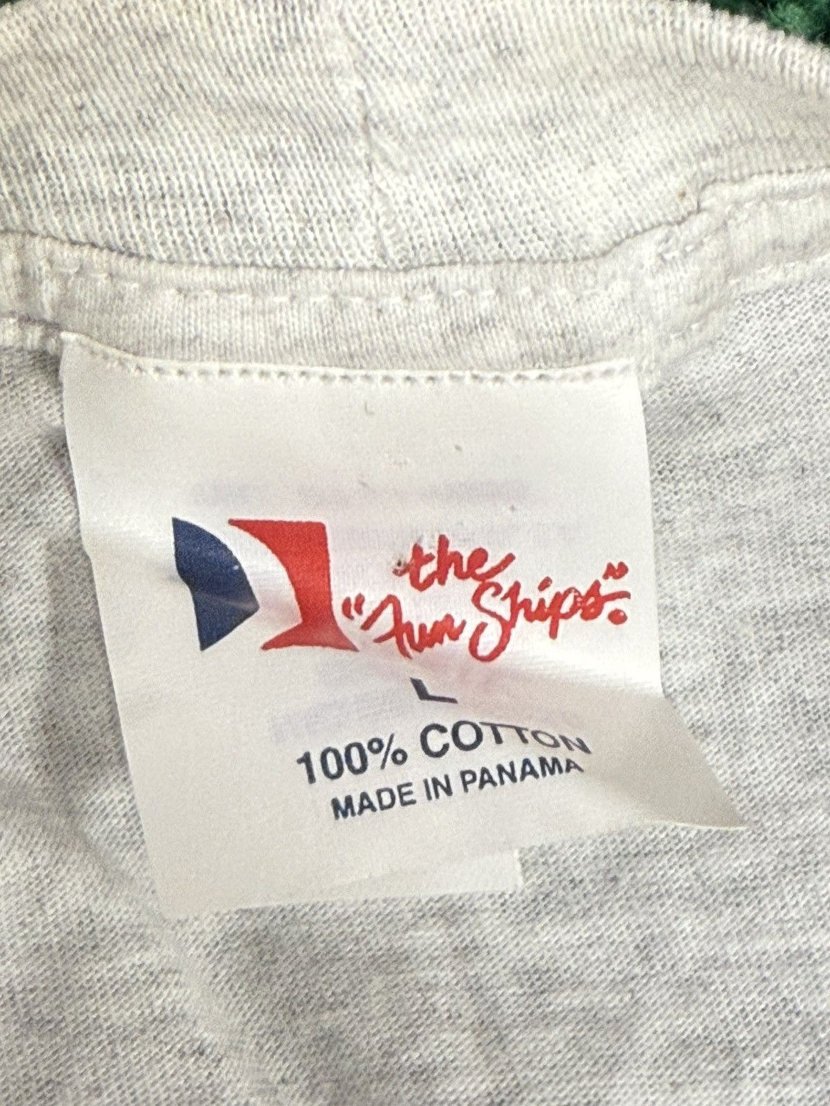 Vintage Vintage Ecstasy Carnival Cruise Tab Puff Tee Large Grey Size US L / EU 52-54 / 3 - 6 Thumbnail