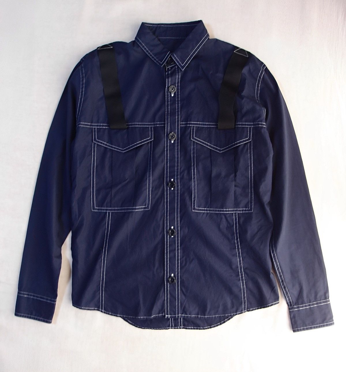Kim Jones Kim Jones Archive Military Nylon Shirt Jacket Made in Japan Size US M / EU 48-50 / 2 - 2 Thumbnail
