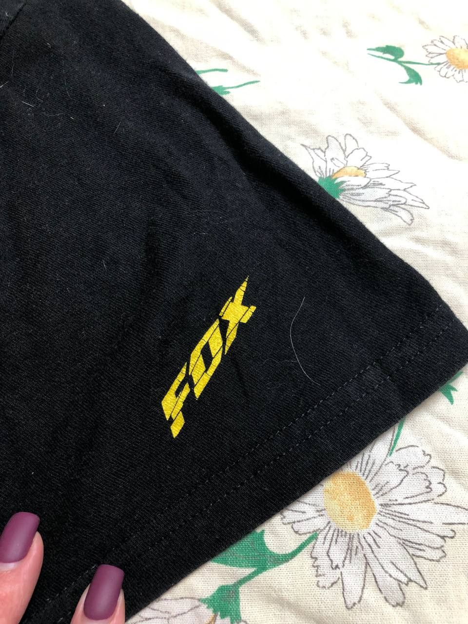 Fox Racing Fox Racing big logo Vintage black T-Shirt crazy Y2K size XL Size US XL / EU 56 / 4 - 14 Thumbnail
