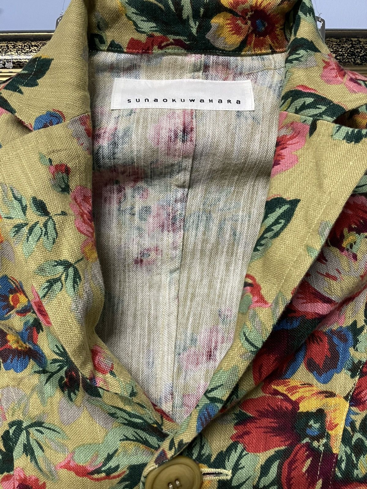 Vintage 90s Issey Miyake Sunaokuwahara Inspired Floral Vest