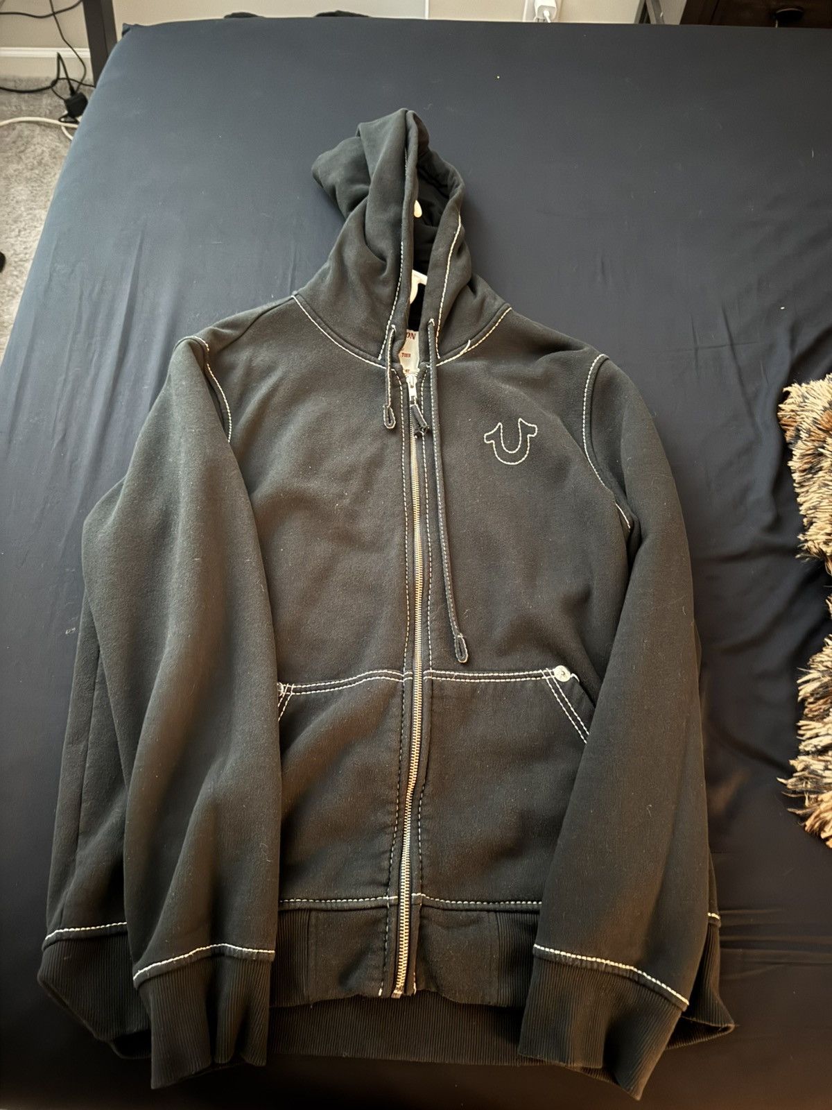 True Religion True Religion Zip-up Hoodie Size US XL / EU 56 / 4 - 1 Thumbnail