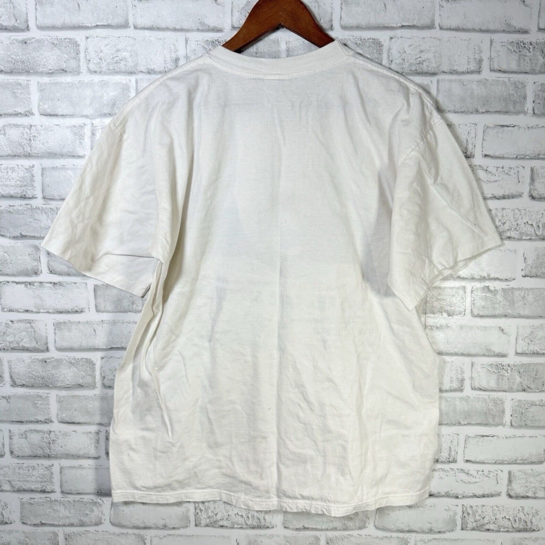 Vintage VINTAGE Roadkill Cafe Harry's Heavy Weight White Tee Single Stitch Mens XL USA Size US XL / EU 56 / 4 - 5 Thumbnail