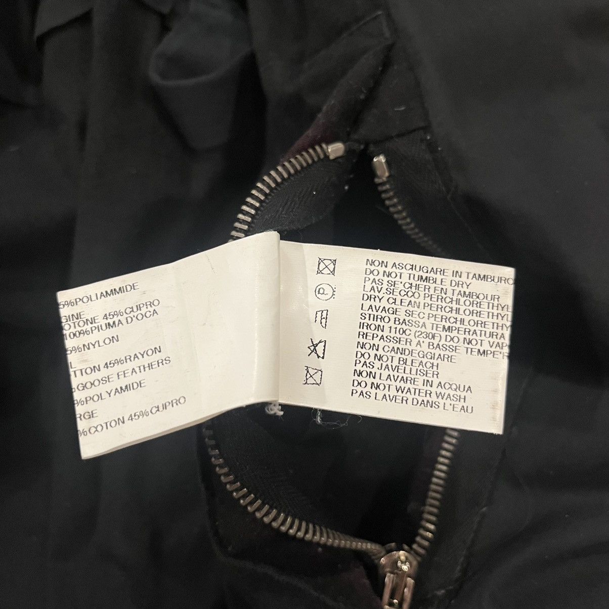 Rick Owens Rick Owens Archive Mollino Bomber Down Jacket, Black Size 48 Size US M / EU 48-50 / 2 - 10 Thumbnail