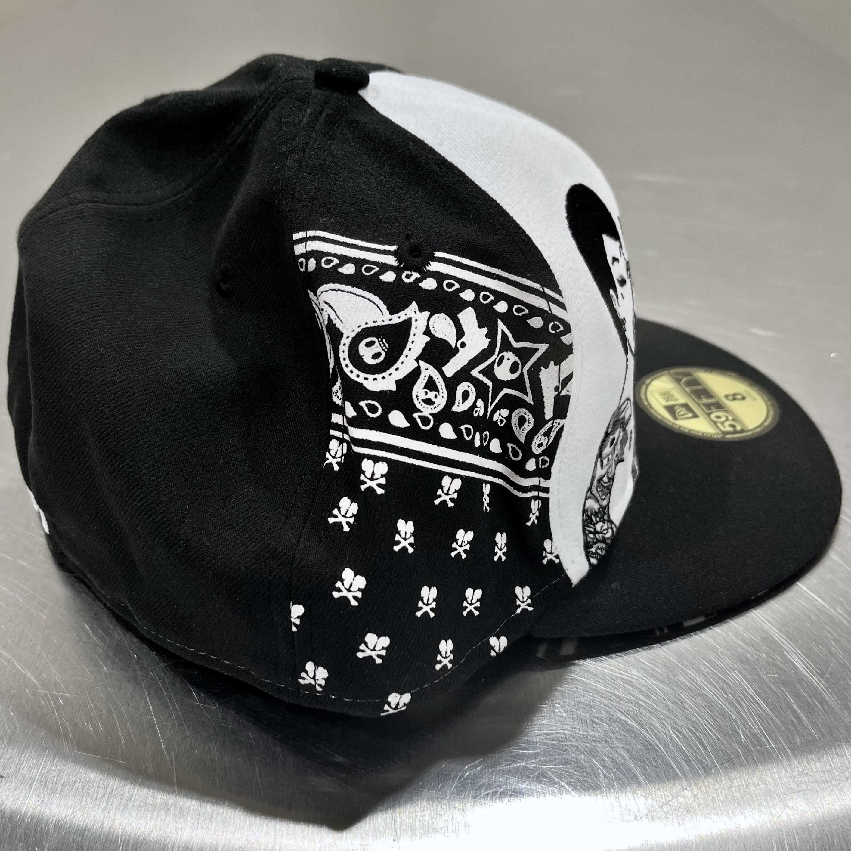New Era × Vintage × tokidoki Geisha Gangster TKDK Tokidoki 2011 New Era 59FIFTY Hat 8 Size ONE SIZE - 3 Thumbnail