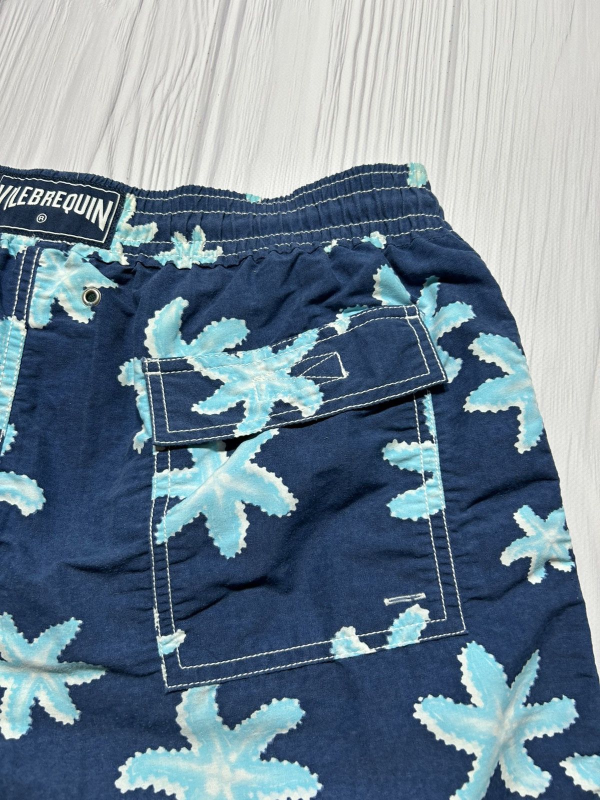 Designer × Vilebrequin Vilebrequin Nylon Beach Shorts Size L Size US 33 - 8 Thumbnail