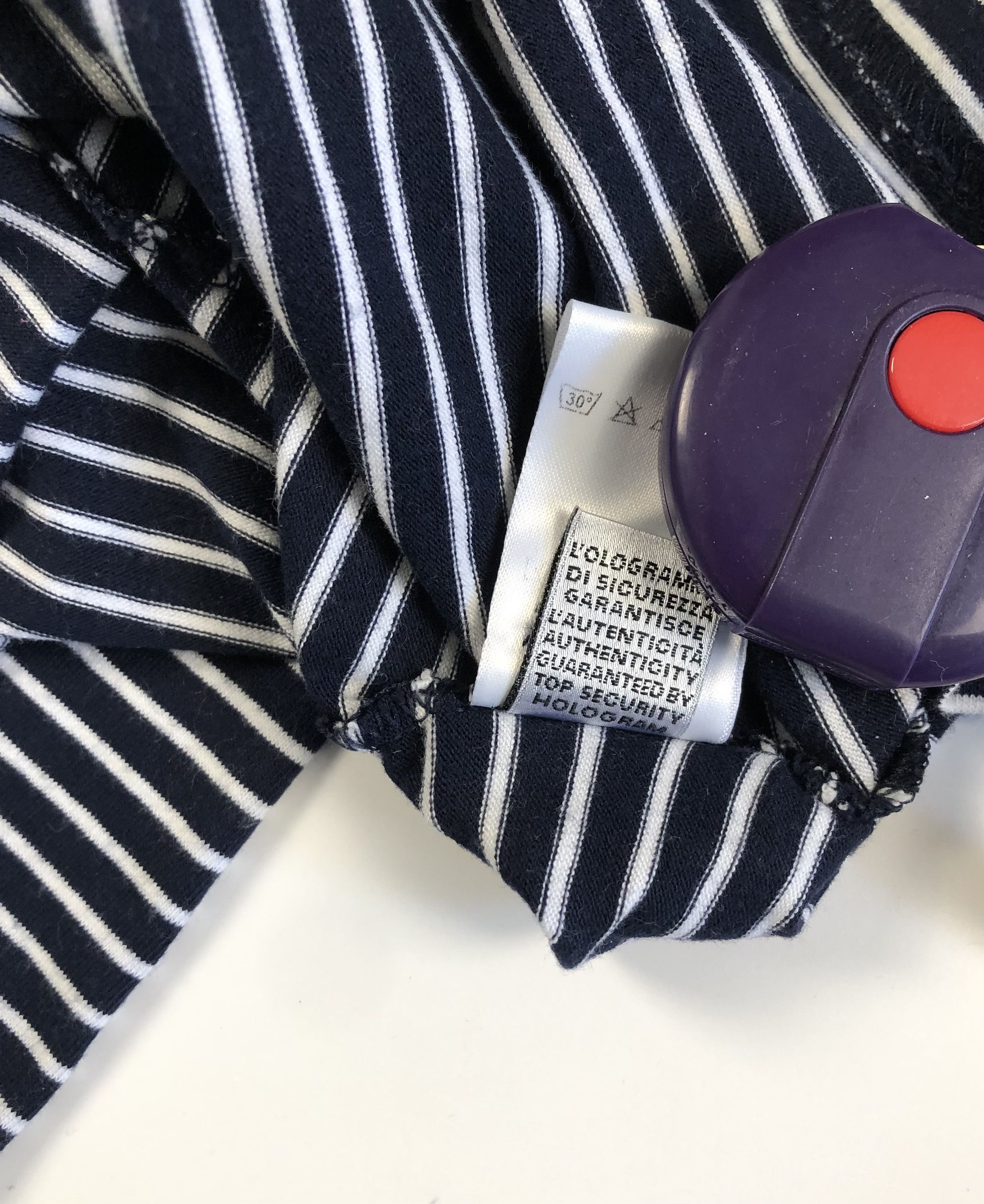 Dolce & Gabbana Dolce & Gabbana Striped Cotton Blend Short Sleeve Shirt Size US M / EU 48-50 / 2 - 9 Thumbnail
