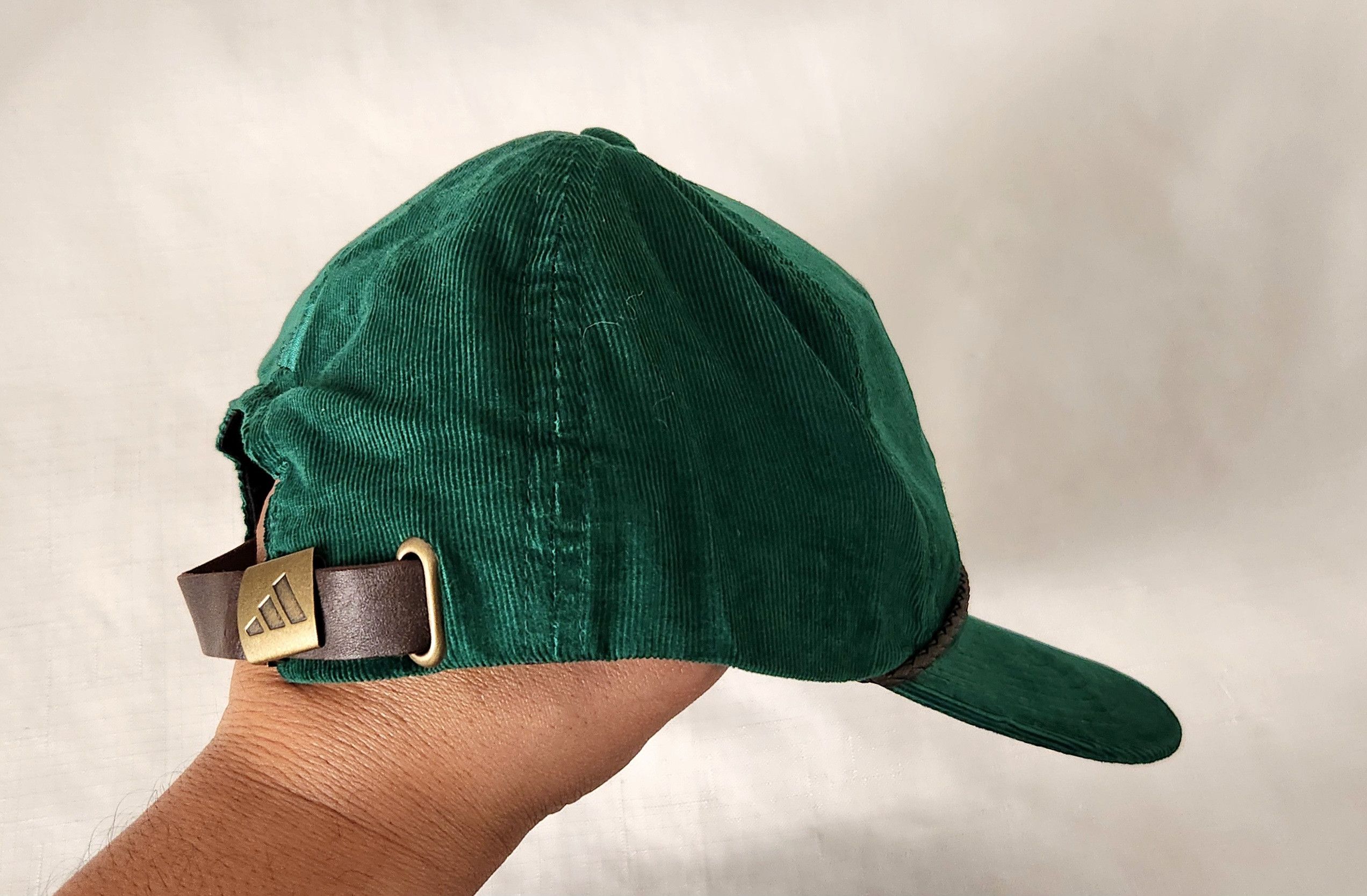 Adidas Adidas Sunday Pins Green Golf Leather adjustable Corduroy Size ONE SIZE - 5 Thumbnail