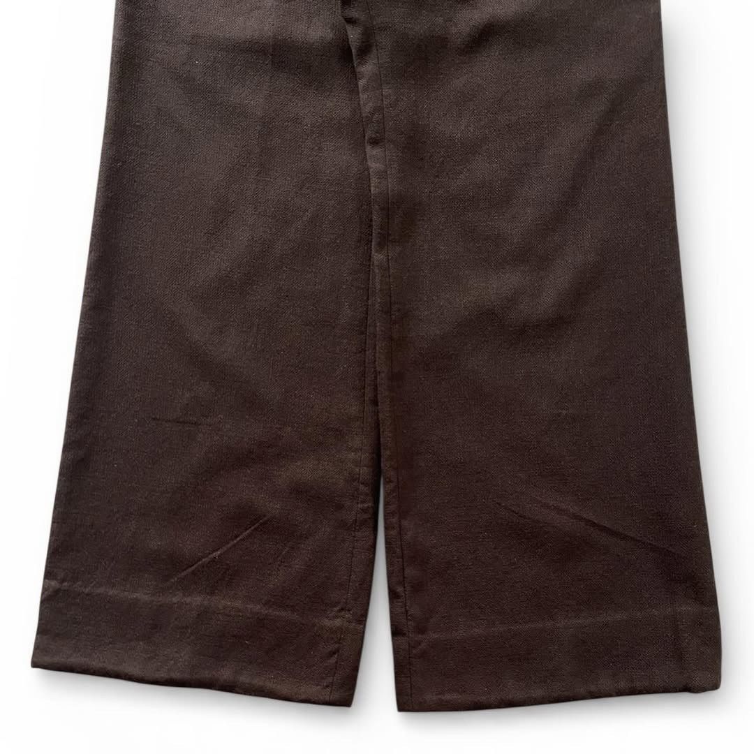 Yohji Yamamoto Yohji Yamamoto Pour Homme Wide Leg Trousers Pants Size US 34 / EU 50 - 4 Thumbnail