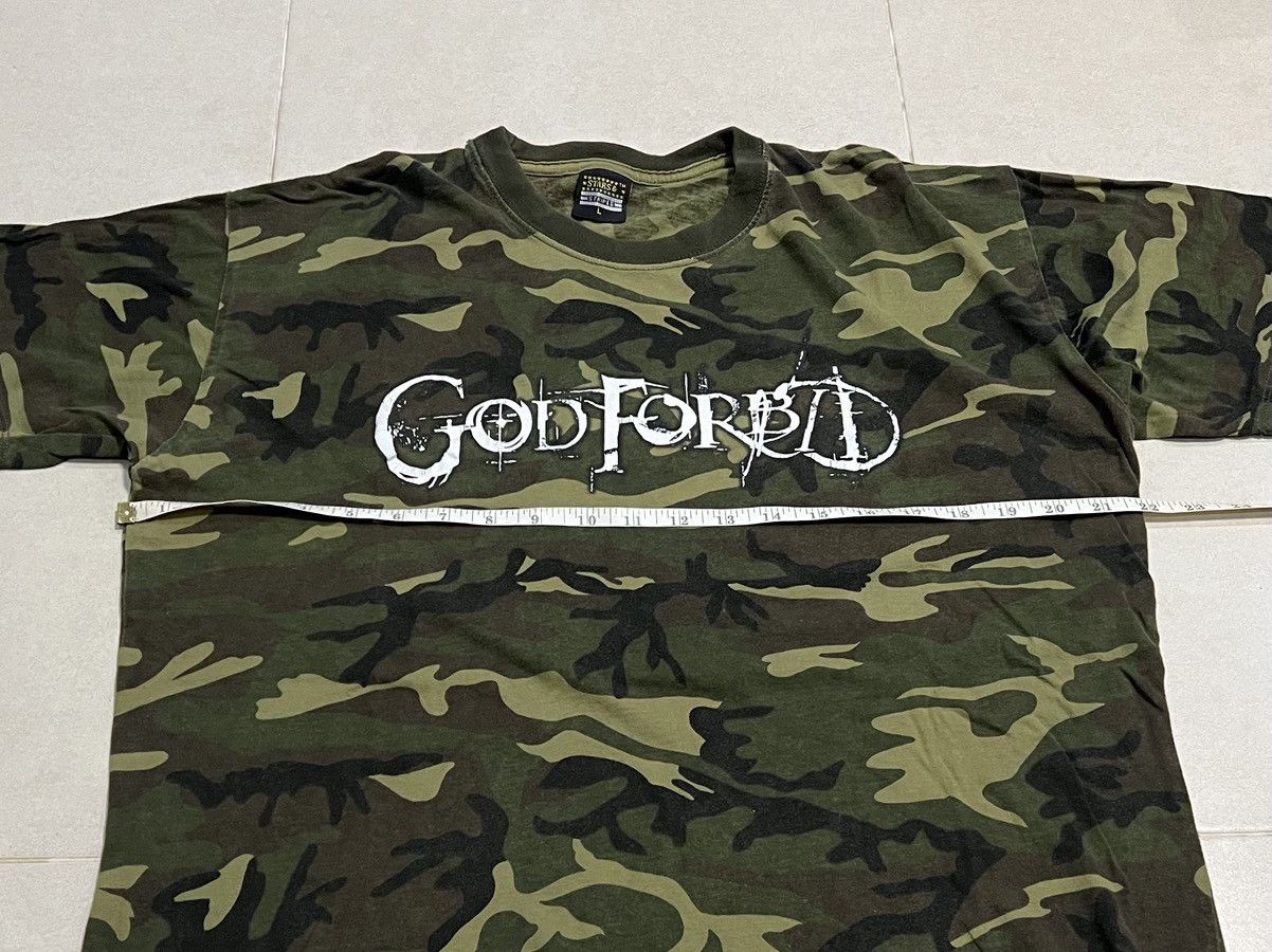 Band Tees × Vintage Vtg God Forbid Shirt Size US L / EU 52-54 / 3 - 6 Thumbnail