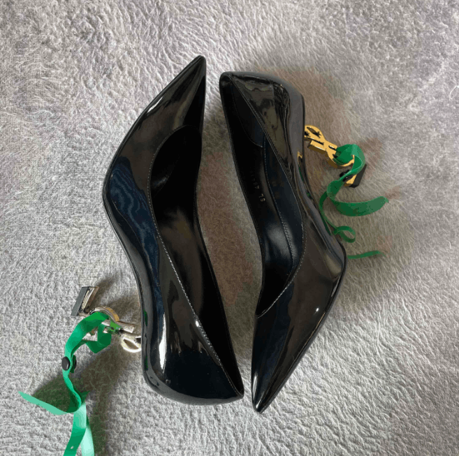 Saint Laurent Paris YSL Stiletto Heels Size US 6.5 / IT 36.5 - 6 Thumbnail