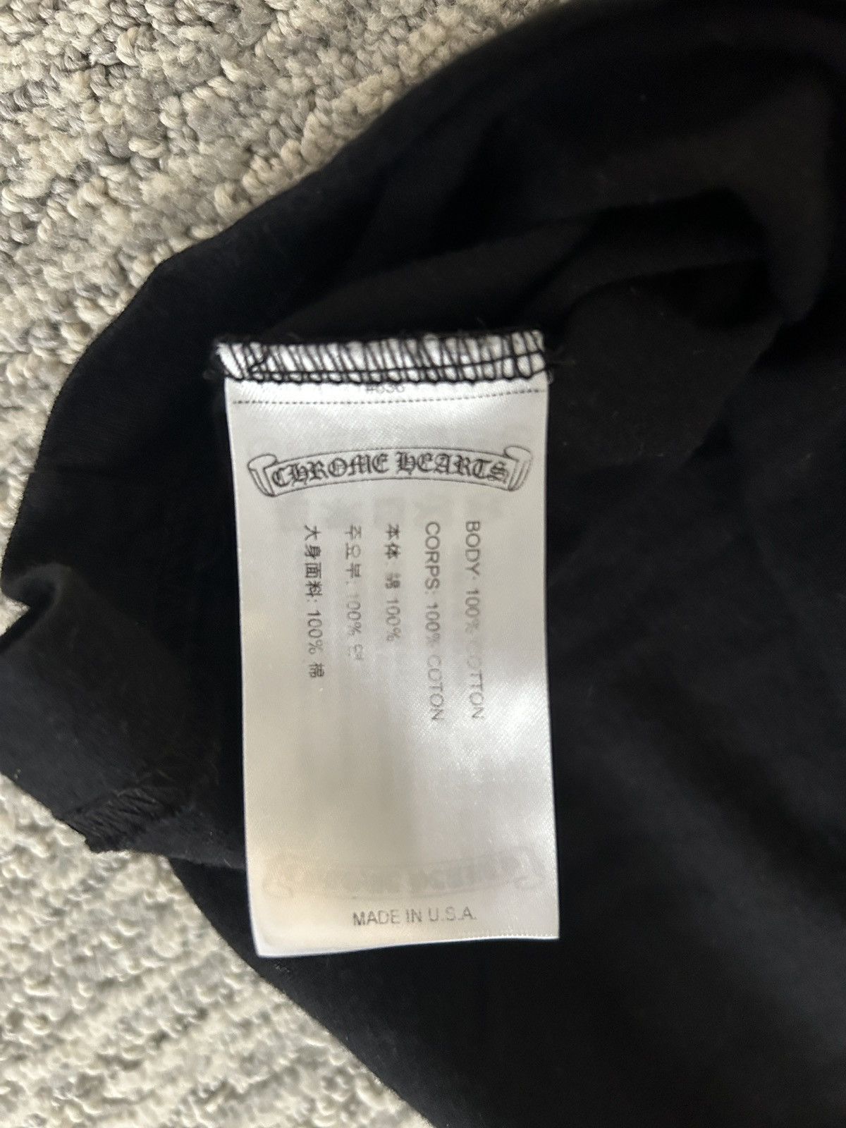 Chrome Hearts Chrome Hearts Black Camo Long Sleeve Size US XL / EU 56 / 4 - 7 Thumbnail