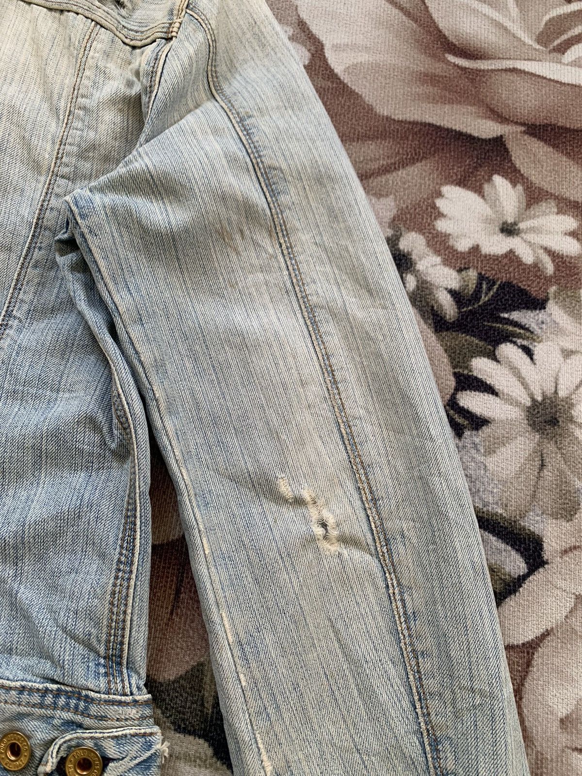 Polo Ralph Lauren Ralph Lauren Polo Jeans Co Distress Denim Jacket Size M / US 6-8 / IT 42-44 - 15 Thumbnail